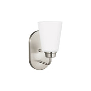 Kerrville 10" LED Bath Sconce, Brushed Nickel Finish