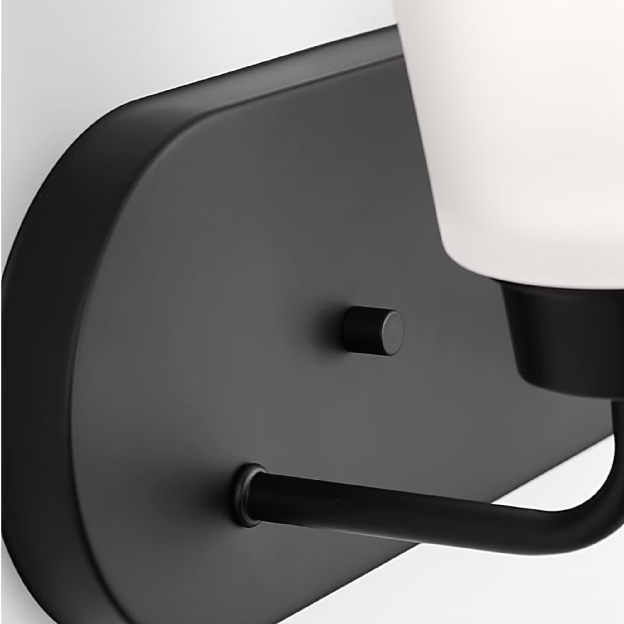 Kerrville 12" 2-Light Bathroom Vanity, Midnight Black Finish