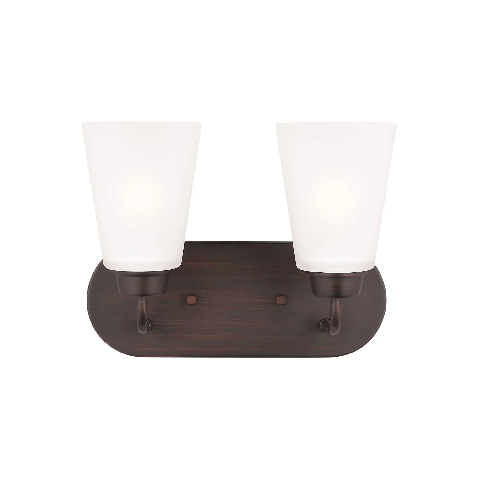 Kerrville 12" 2-Light LED Bathroom Vanity, Bronze Finish