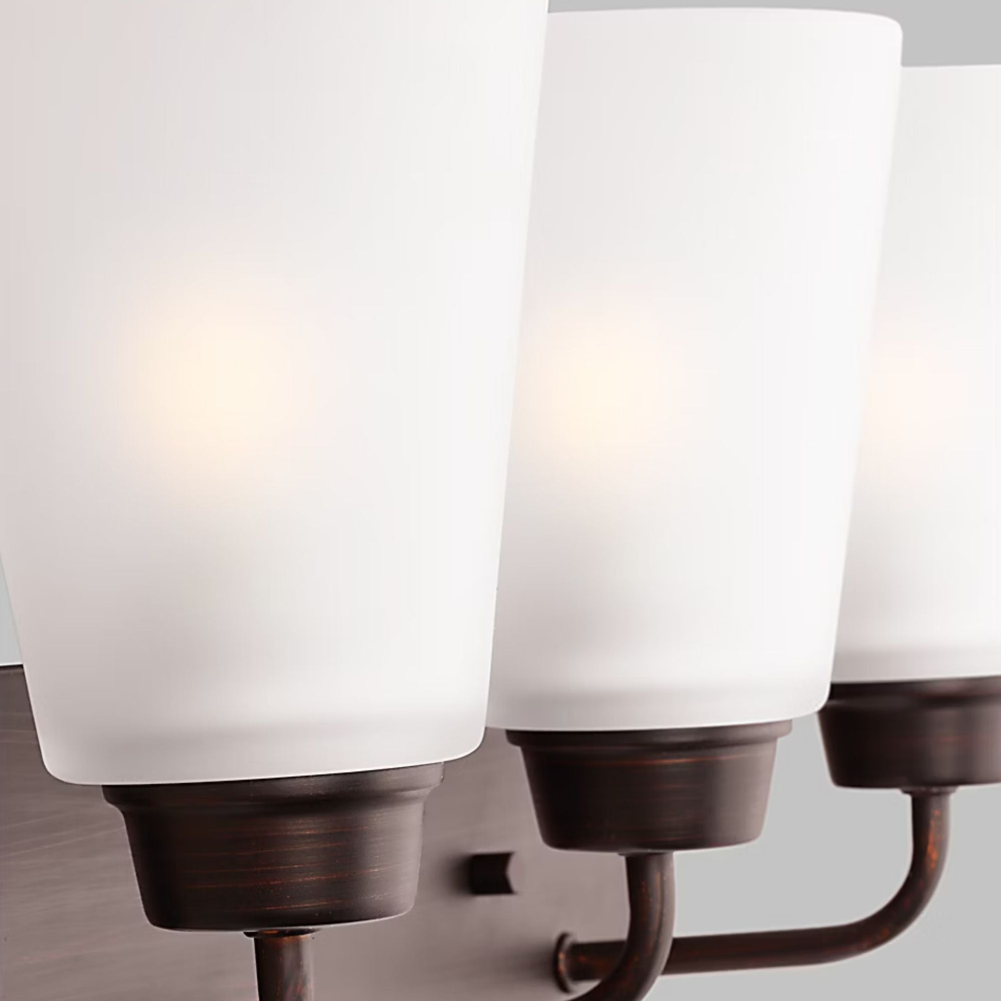 Kerrville 18" 3-Light Bathroom Vanity, Bronze Finish