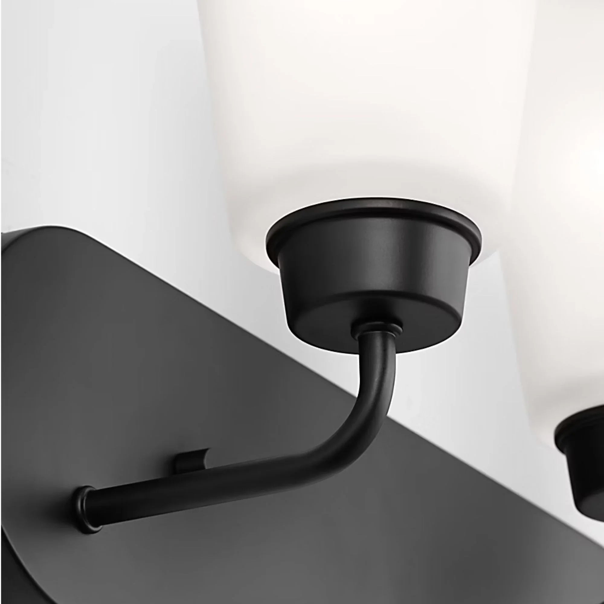 Kerrville 18" 3-Light LED Bathroom Vanity, Midnight Black Finish