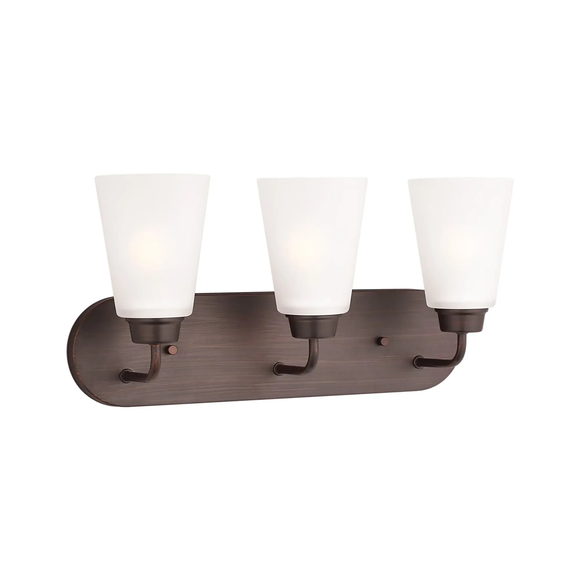 Kerrville 18" 3-Light LED Bathroom Vanity, Bronze Finish