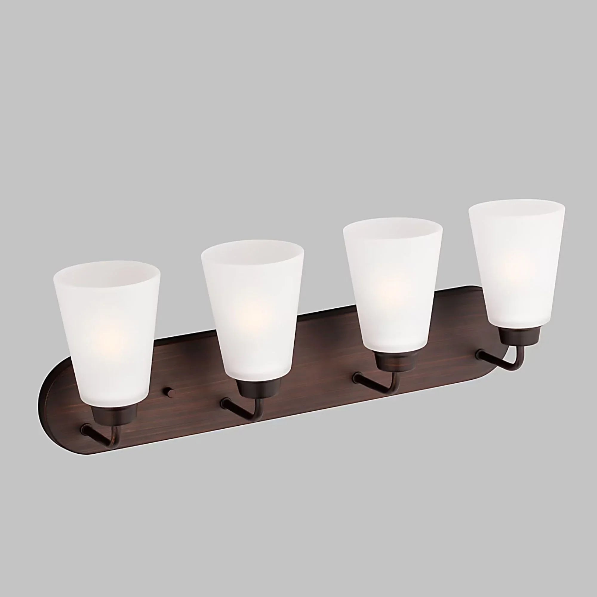 Kerrville 25" 4-Light LED Bathroom Vanity, Bronze Finish