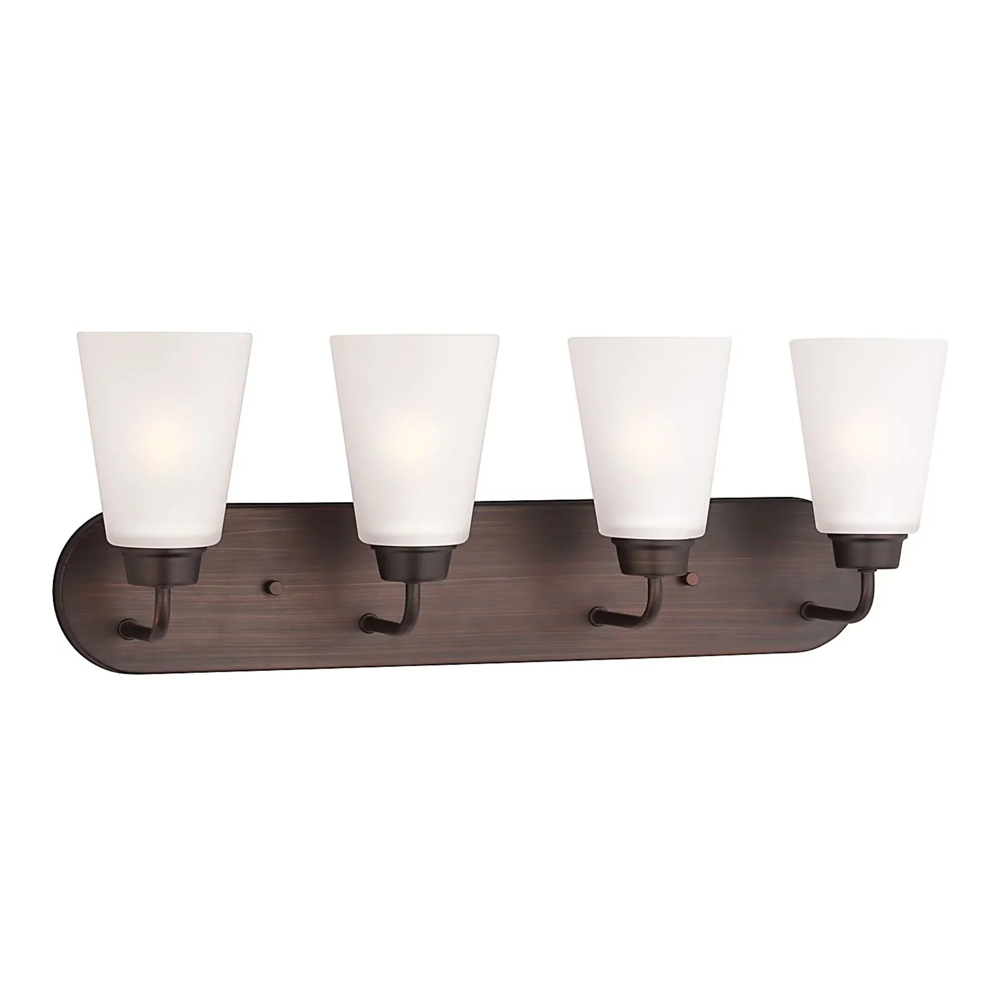 Kerrville 25" 4-Light LED Bathroom Vanity, Bronze Finish