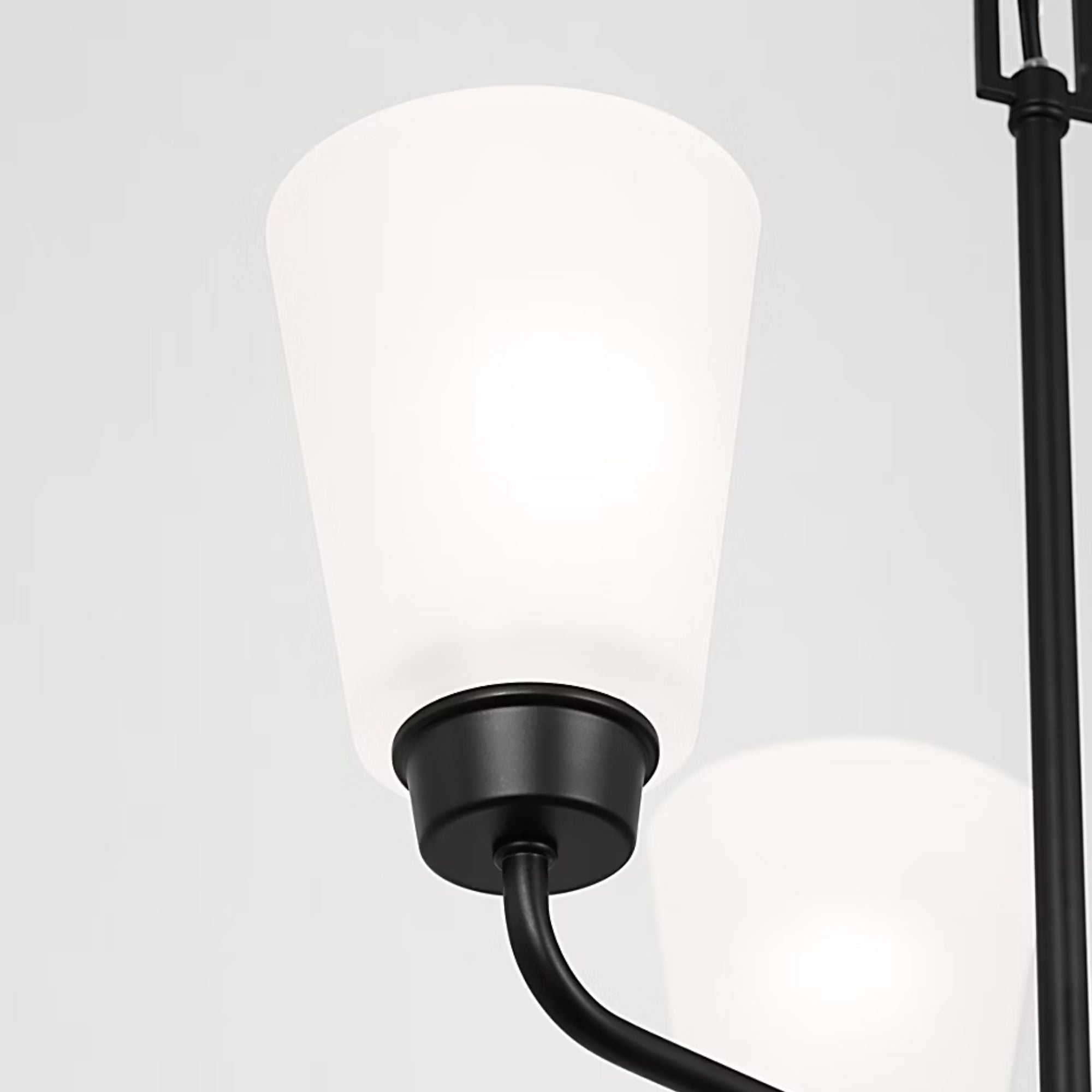 Kerrville 18" 3-Light LED Chandelier, Midnight Black Finish