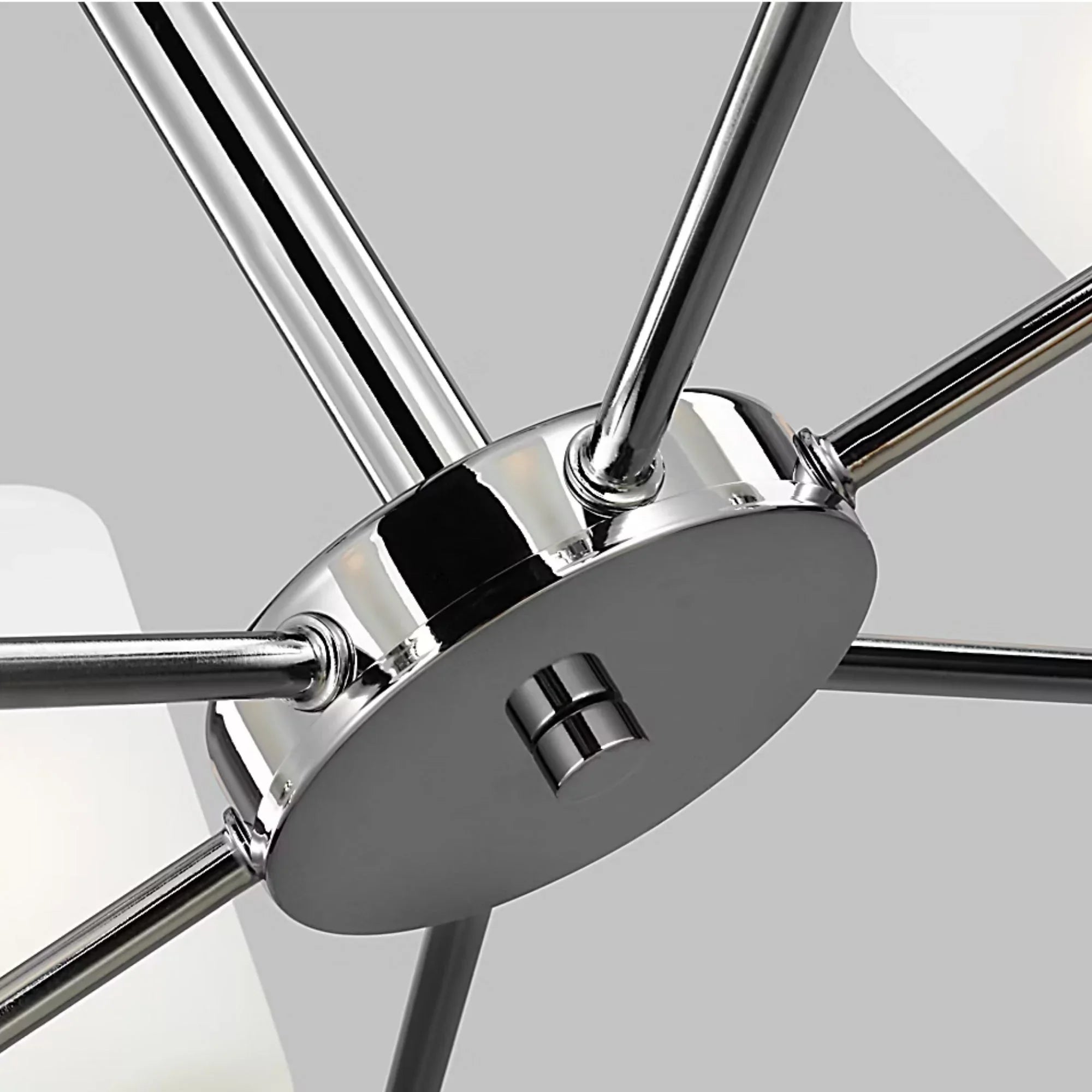Kerrville 29" 9-Light Chandelier, Chrome Finish