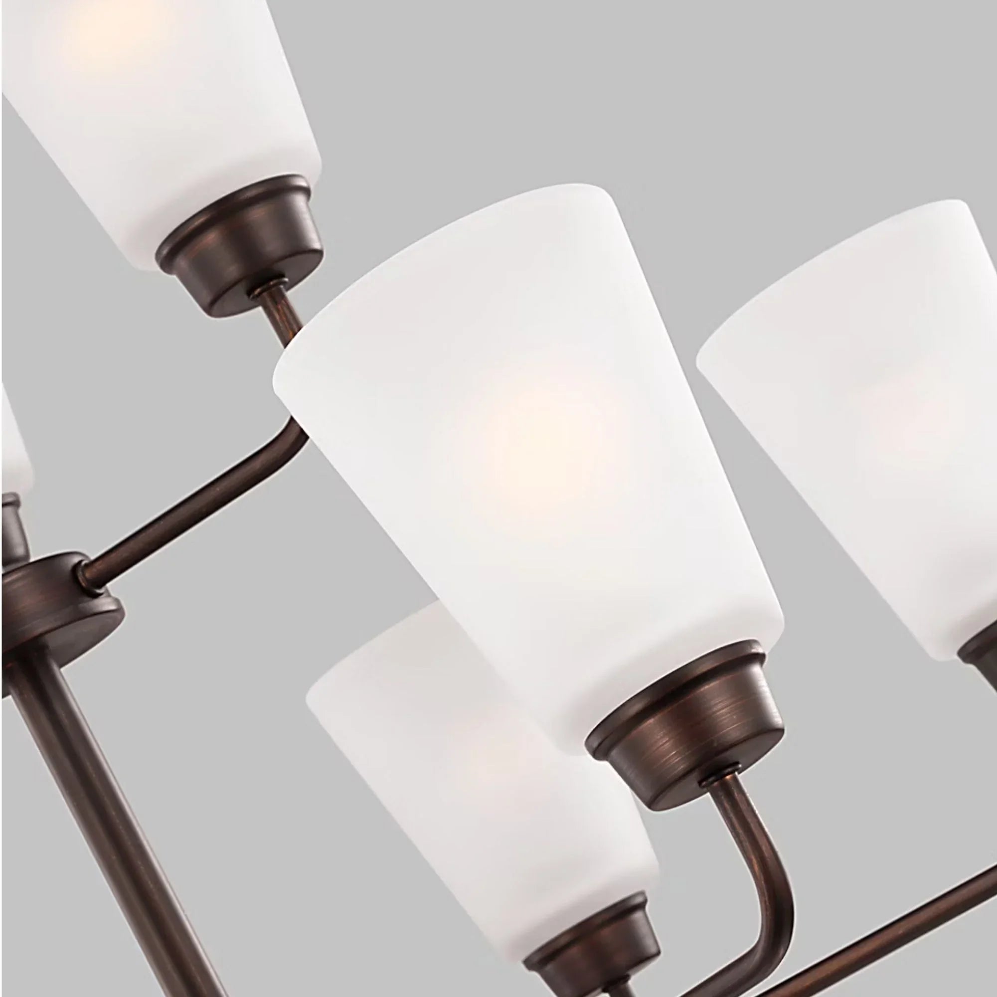 Kerrville 29" 9-Light Chandelier, Bronze Finish