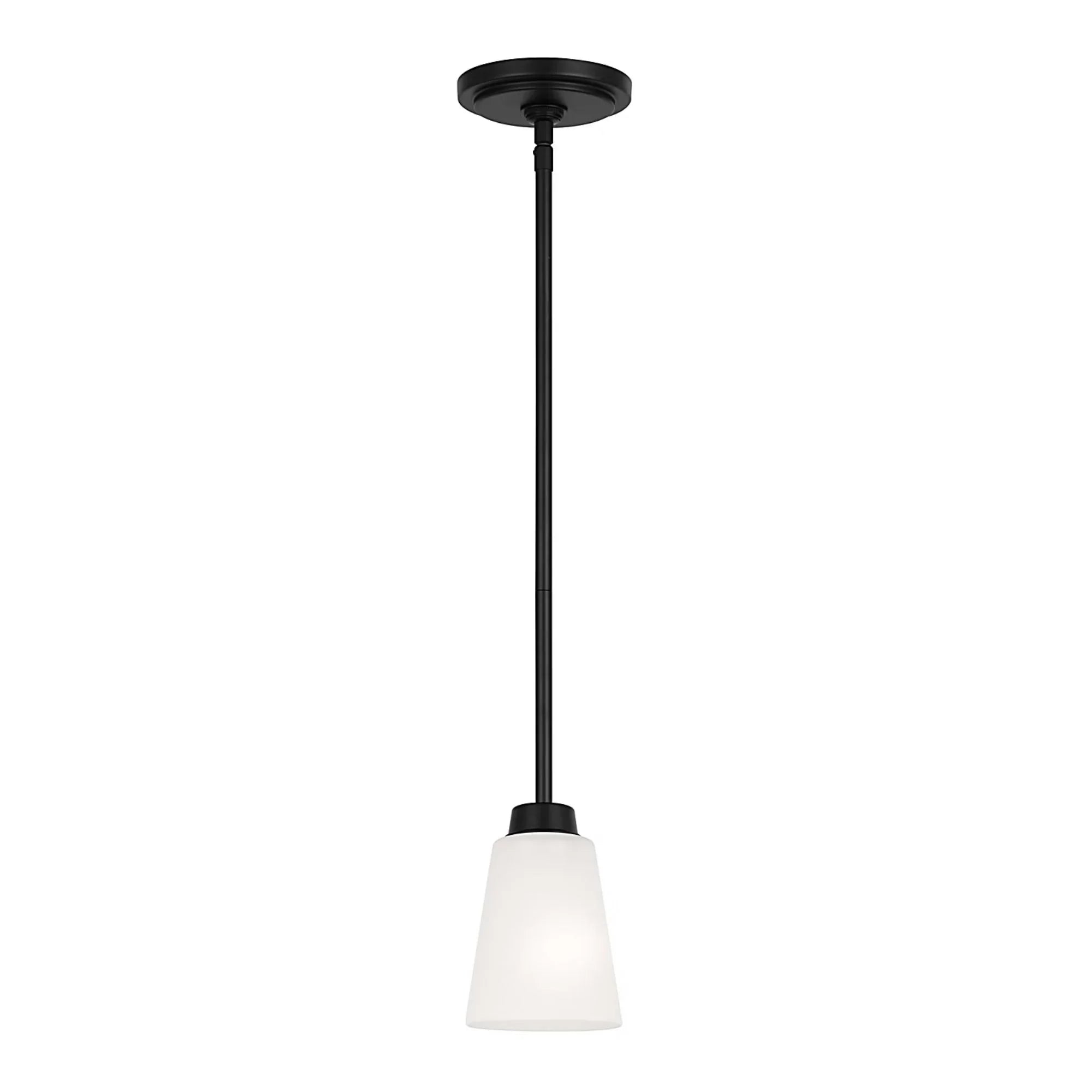 Kerrville 4" Mini Pendant, Midnight Black Finish