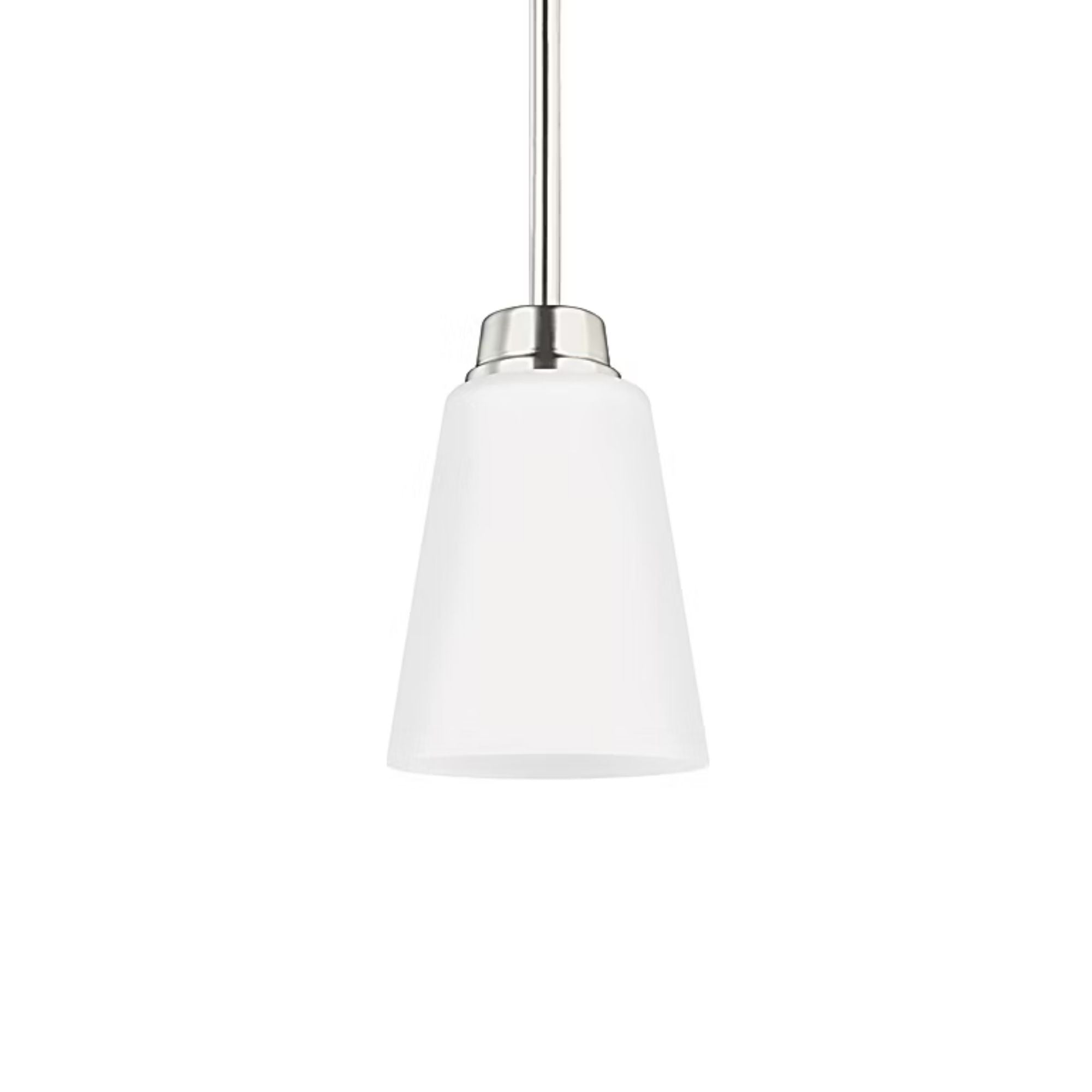 Kerrville 4" Mini Pendant, Brushed Nickel Finish