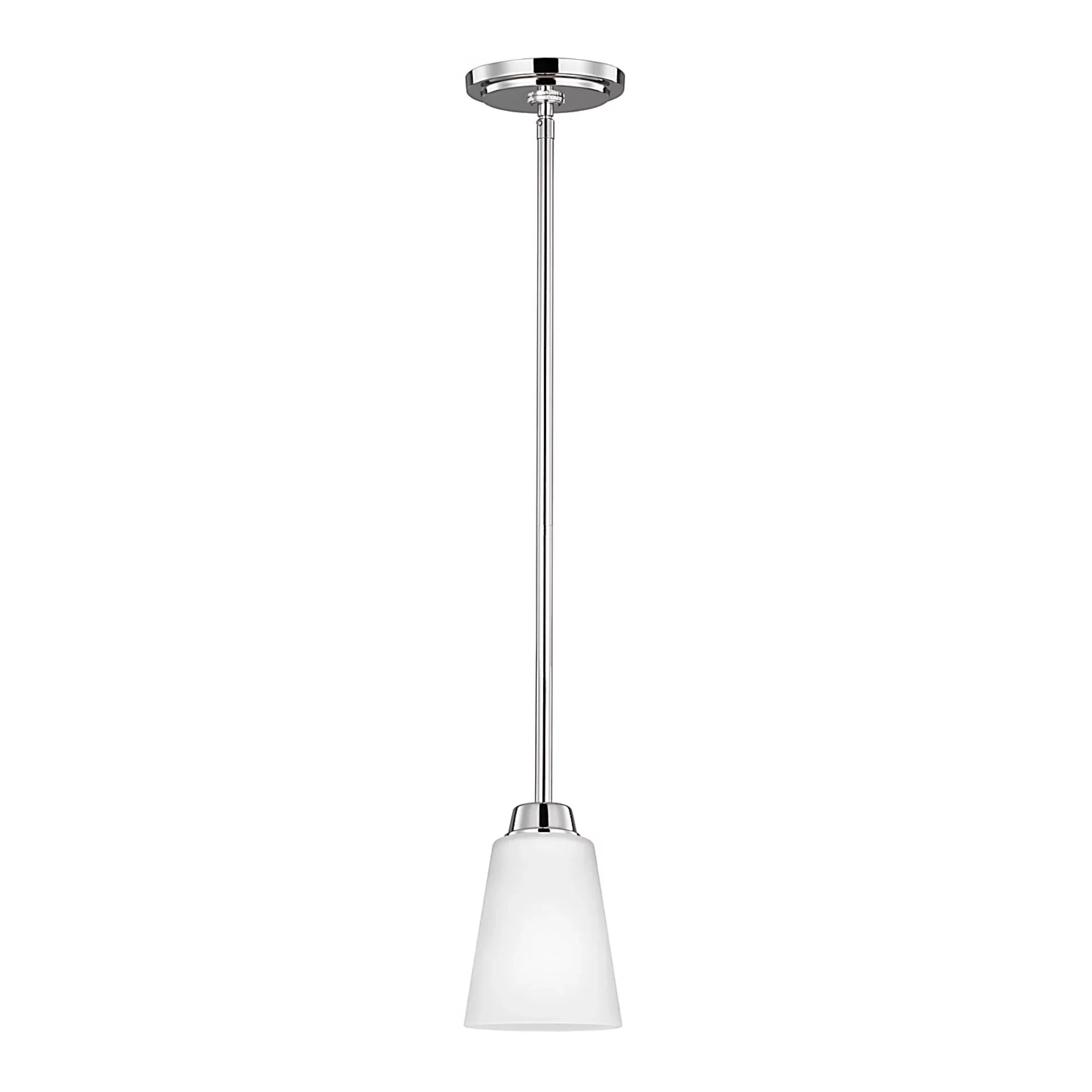 Kerrville 4" LED Mini Pendant, Chrome Finish