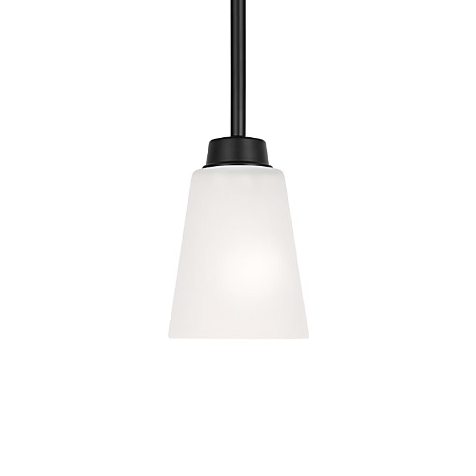 Kerrville 4" LED Mini Pendant, Midnight Black Finish