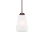 Kerrville 4" LED Mini Pendant, Bronze Finish