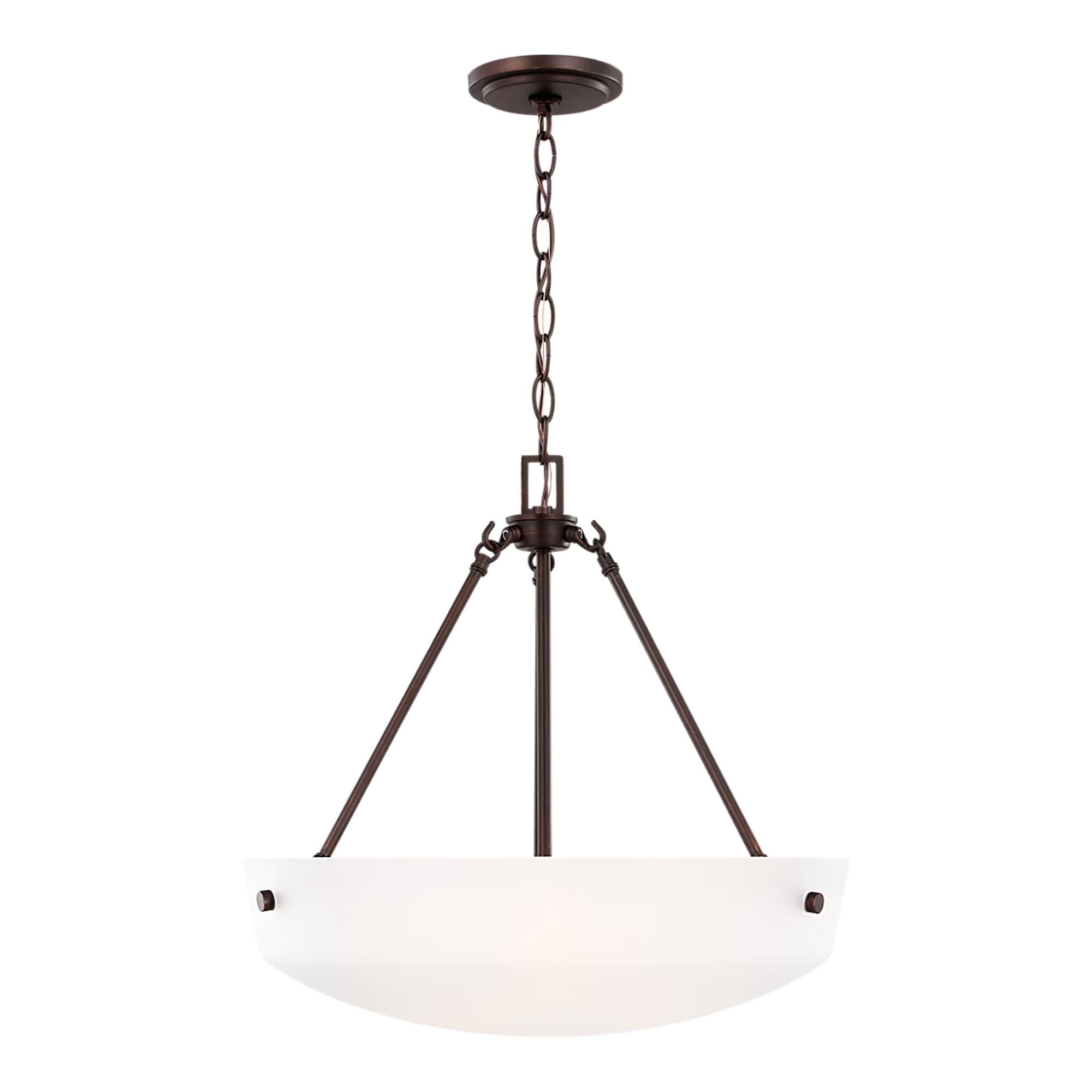 Kerrville 19" 3-Light Pendant, Bronze Finish