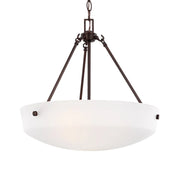 Kerrville 19" 3-Light LED Pendant, Bronze Finish
