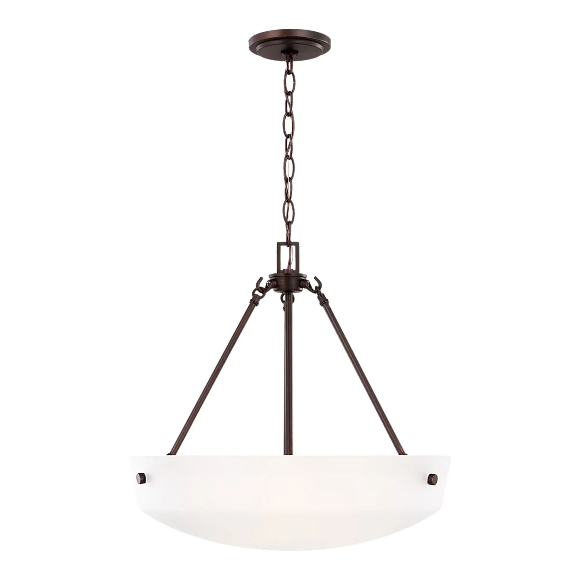 Kerrville 19" 3-Light LED Pendant, Bronze Finish