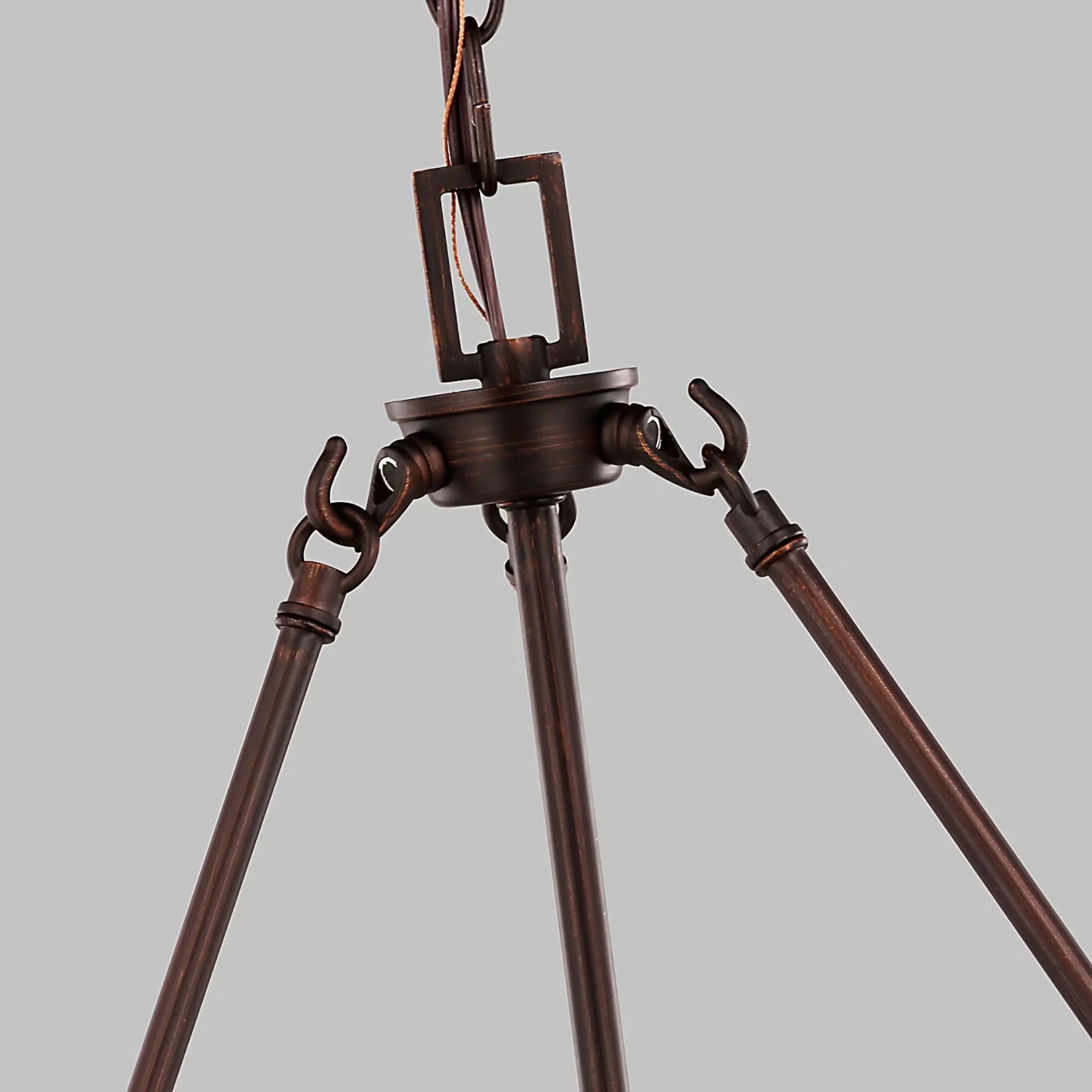Kerrville 19" 3-Light LED Pendant, Bronze Finish