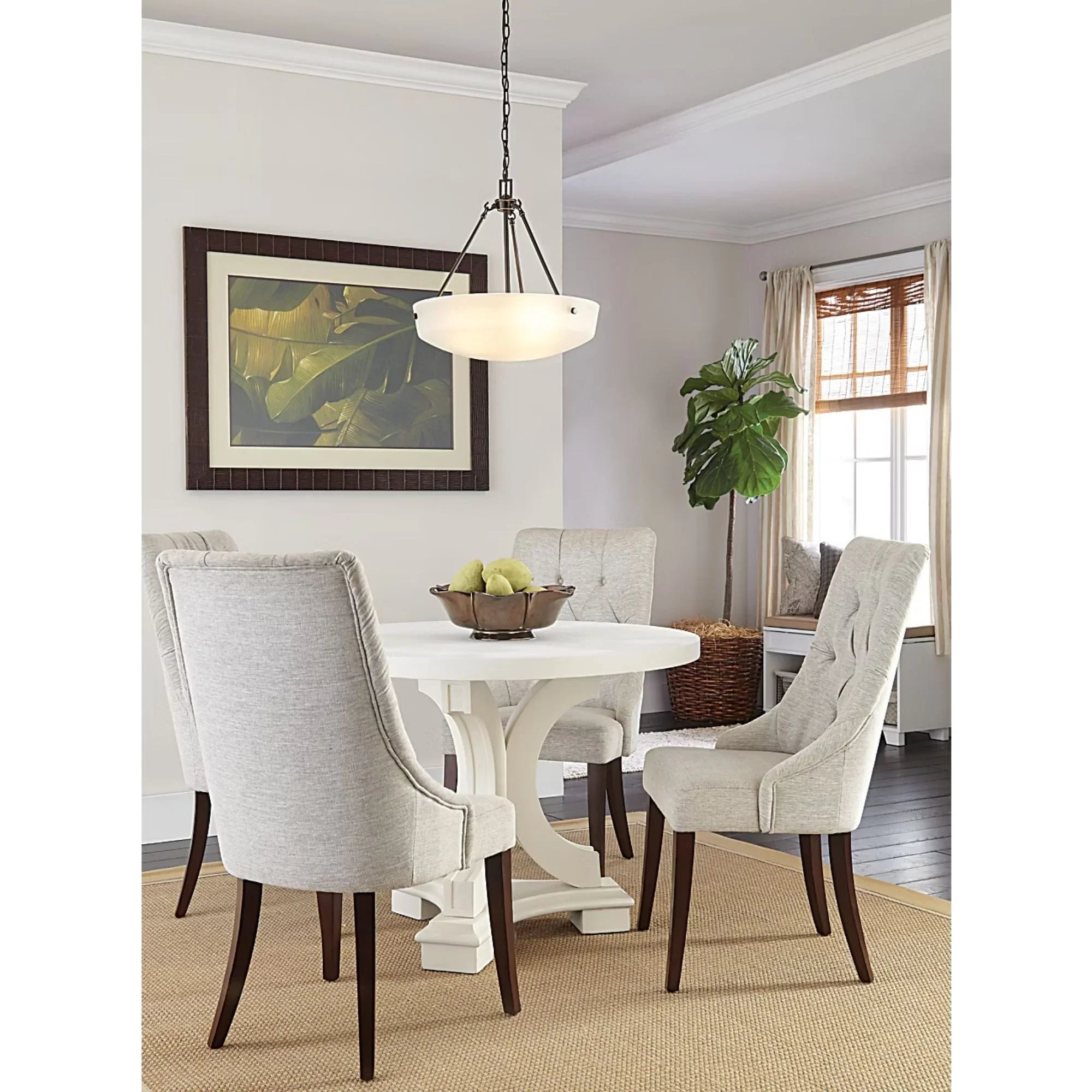 Kerrville 19" 3-Light LED Pendant, Bronze Finish