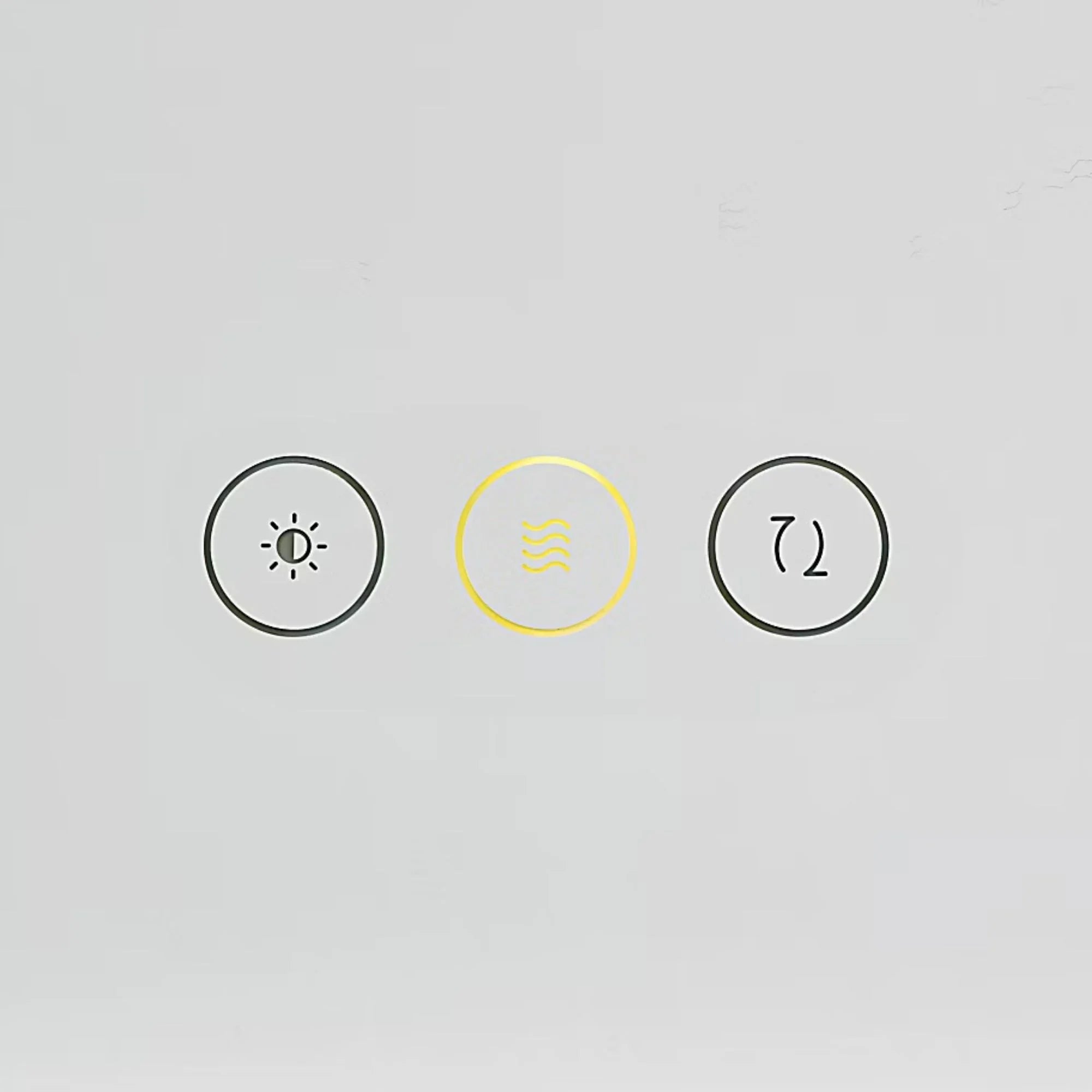 Mera Illuminated Mirror Round 36" x 36"