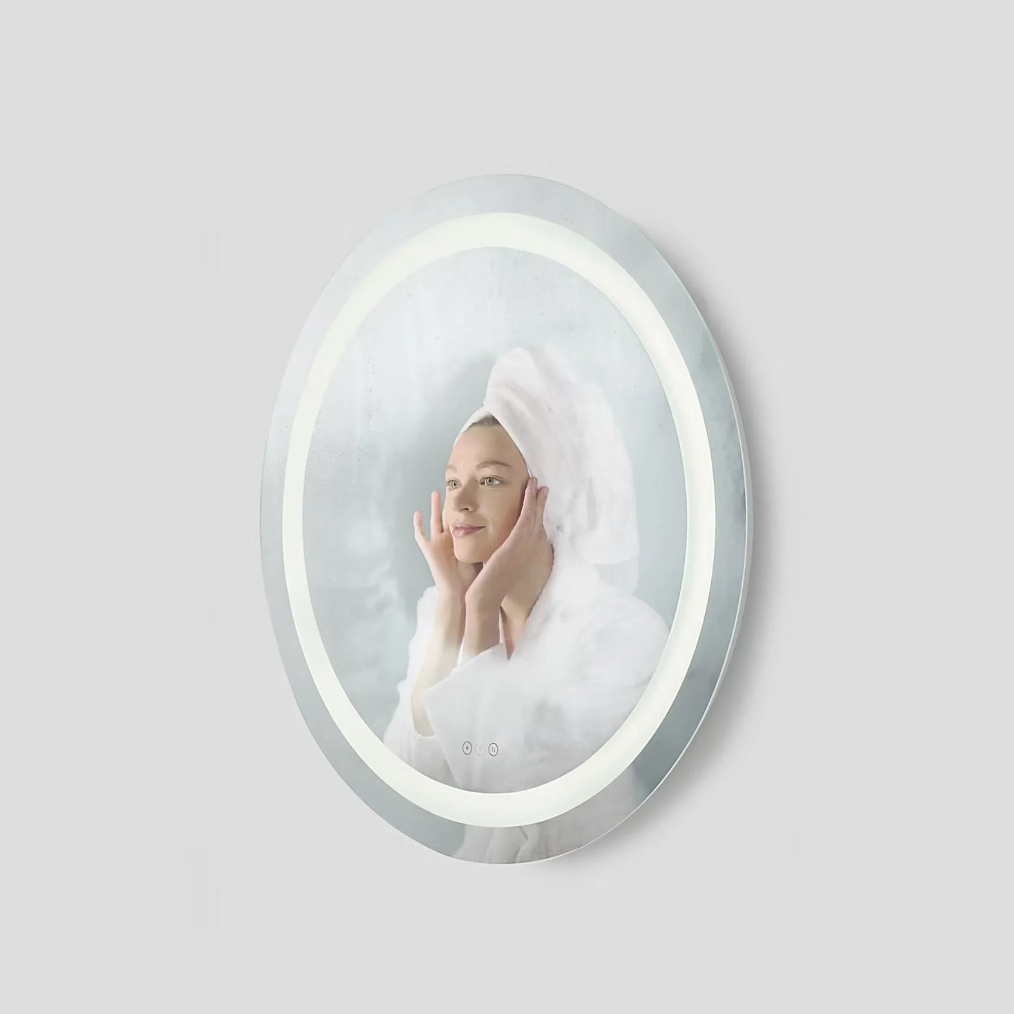 Mera Illuminated Mirror Round 36" x 36"