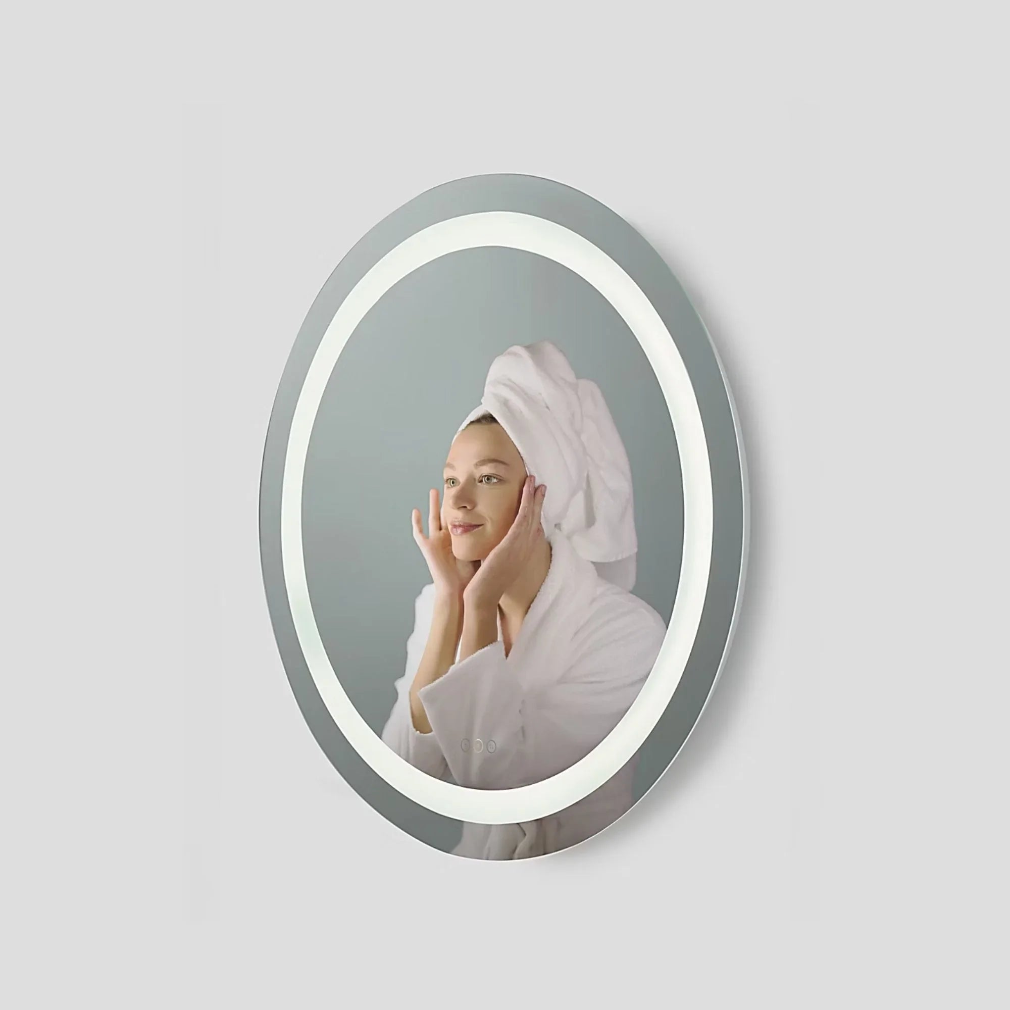 Mera Illuminated Mirror Round 36" x 36"