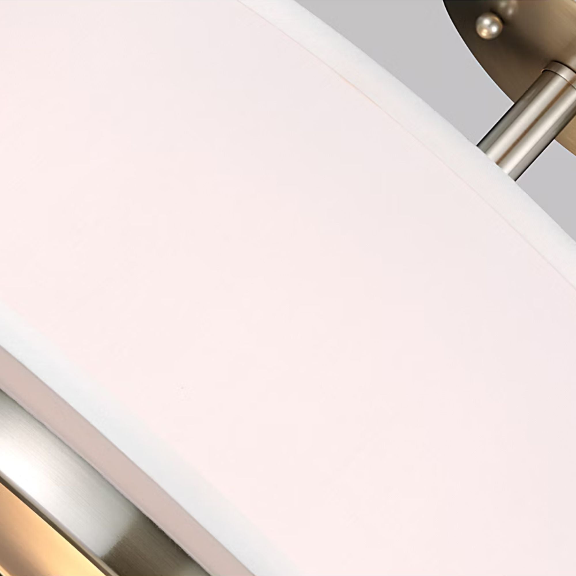 Nance 16" 2-Light Semi-Flush Convertible Pendant, Brushed Nickel Finish