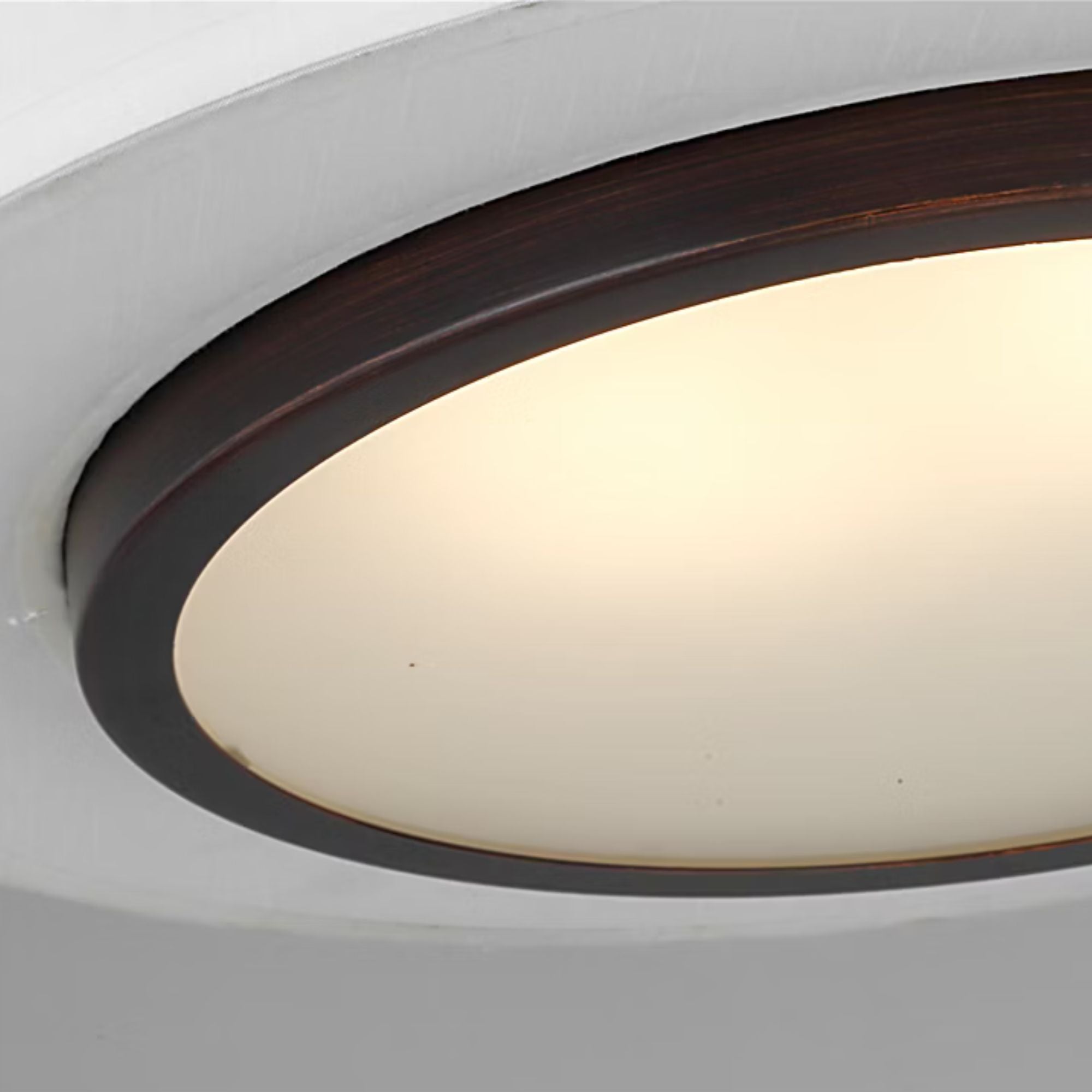 Nance 16" 2-Light LED Semi-Flush Convertible Pendant, Bronze Finish