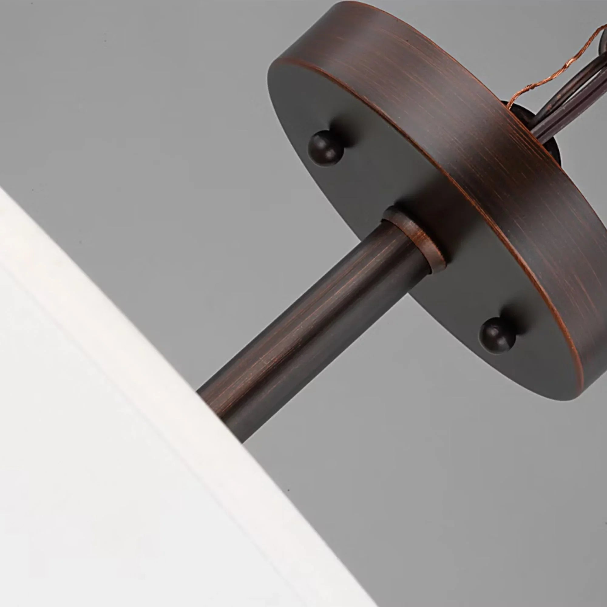 Nance 16" 2-Light LED Semi-Flush Convertible Pendant, Bronze Finish