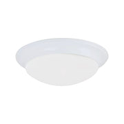 Nash 12" LED Flush Mount, White Finish