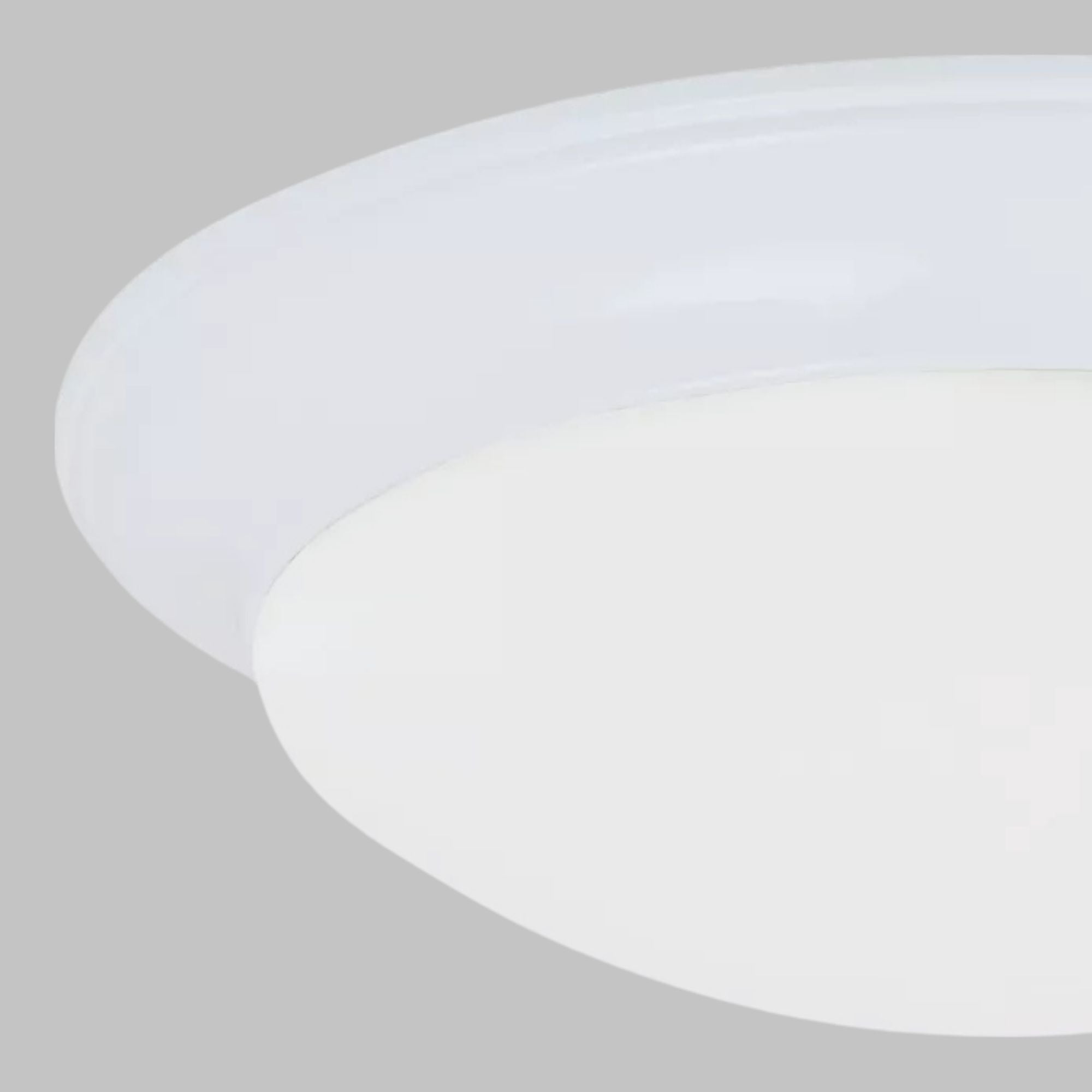Nash 12" LED Flush Mount, White Finish
