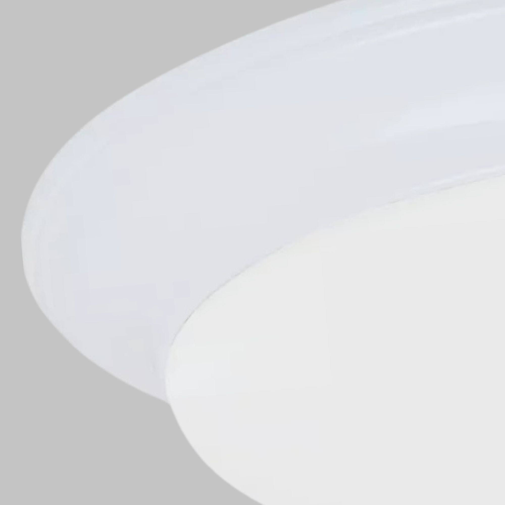 Nash 14" 2-Light Flush Mount, White Finish