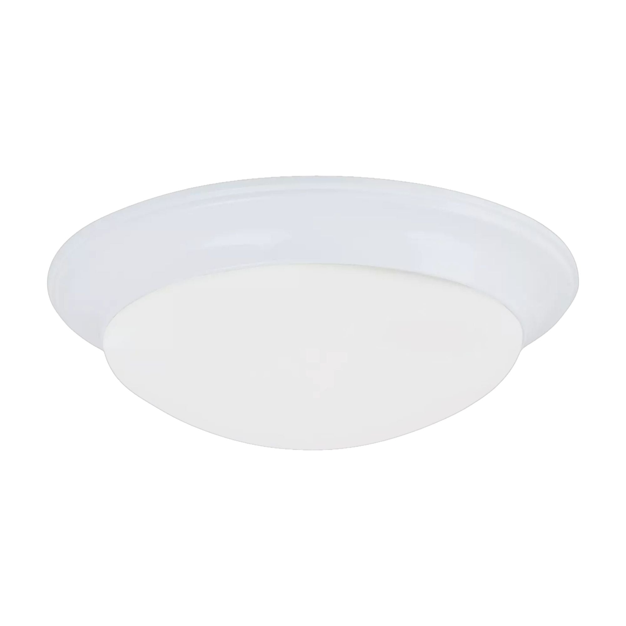 Nash 17" 3-Light LED Flush Mount, White Finish