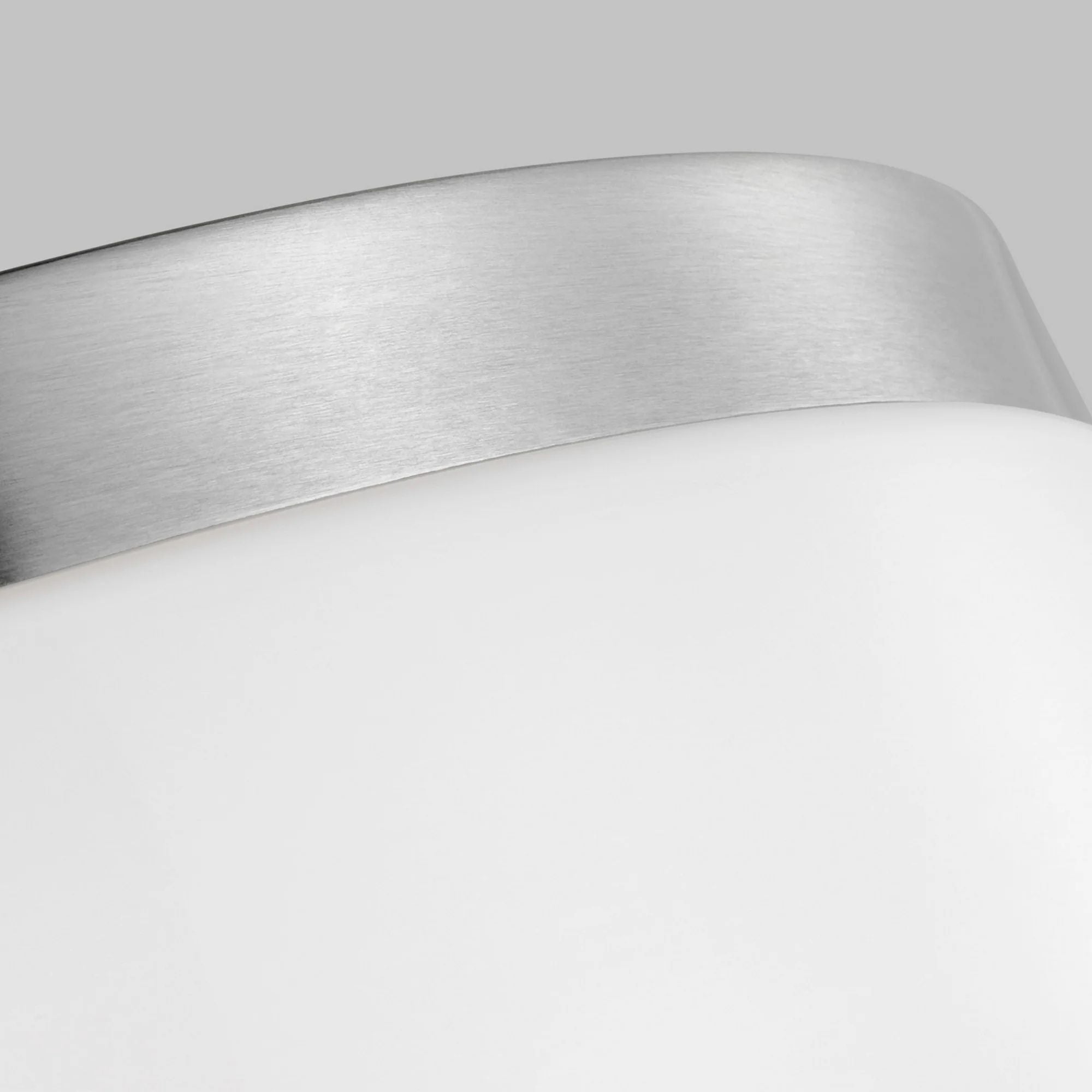 Rhett 12" LED Flush Mount, Brushed Nickel Finish