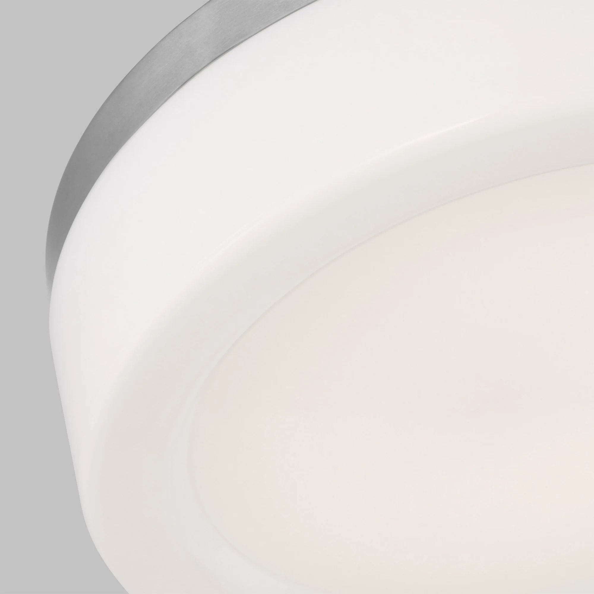 Rhett 12" LED Flush Mount, Brushed Nickel Finish