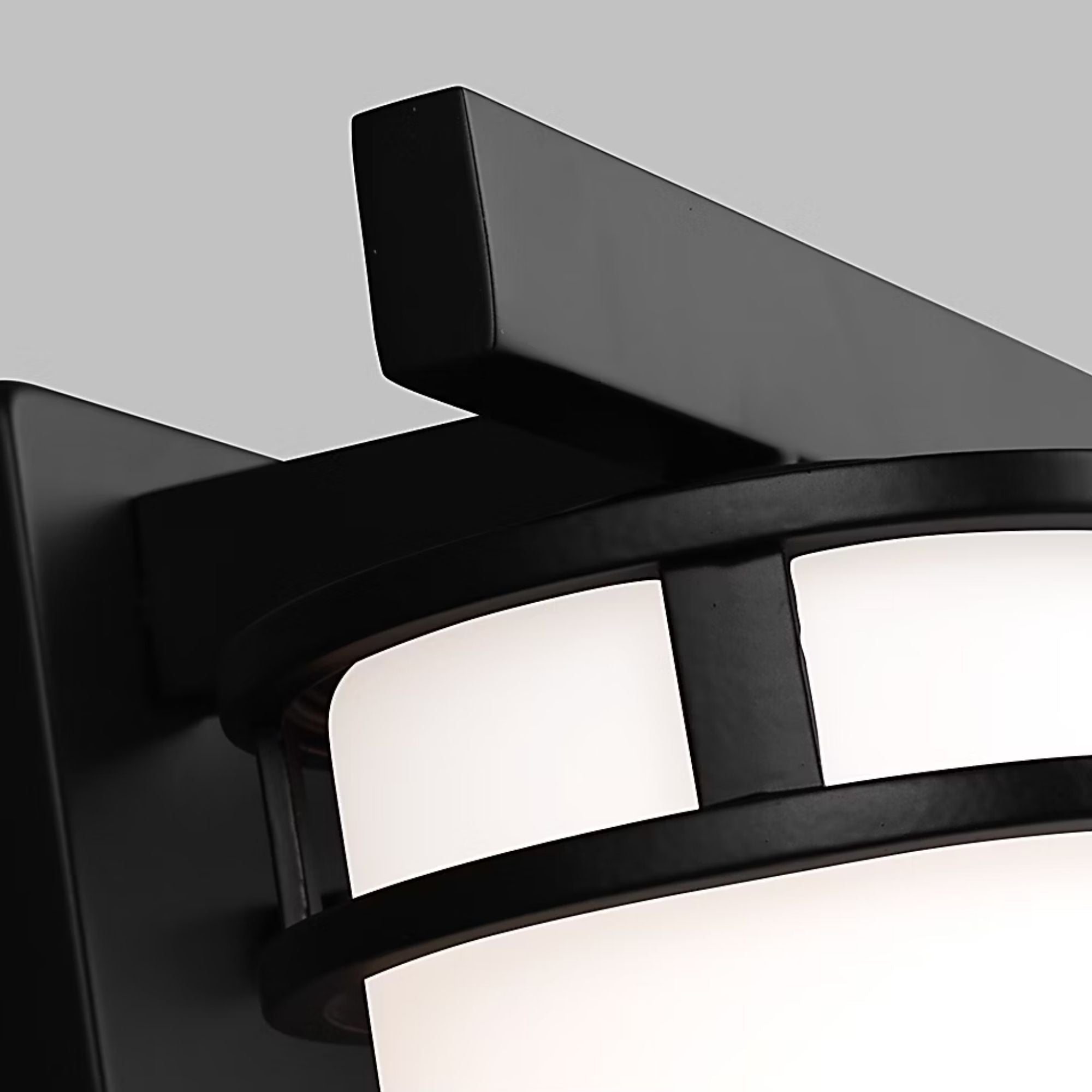 Generation Lighting - Robie 14" 2-Light LED Bath Sconce, Midnight Black Finish | Bees Lighting
