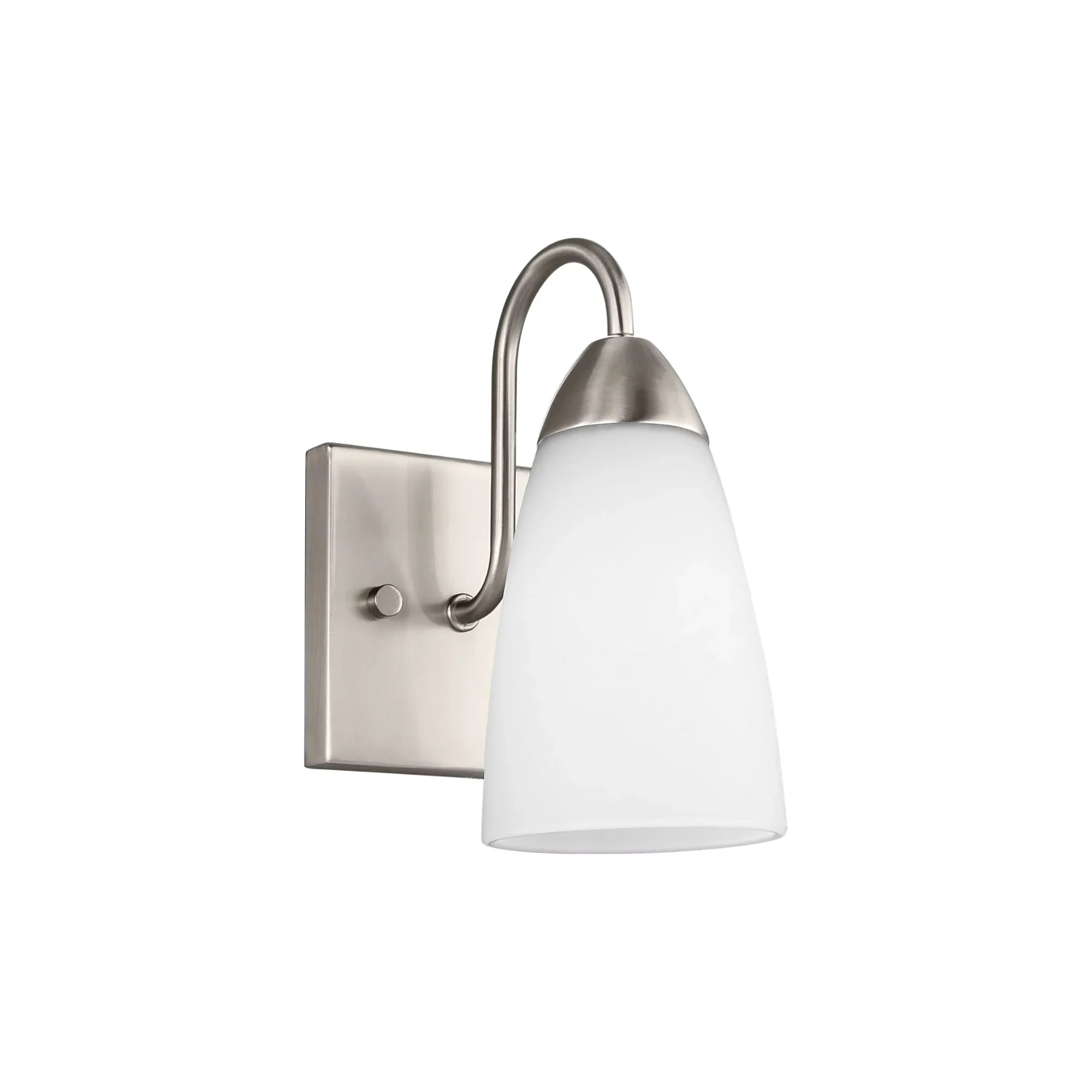 Seville 9" LED Bath Sconce, Brushed Nickel Finish