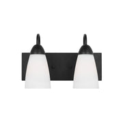 Seville 22" 2-Light LED Bathroom Vanity, Midnight Black Finish