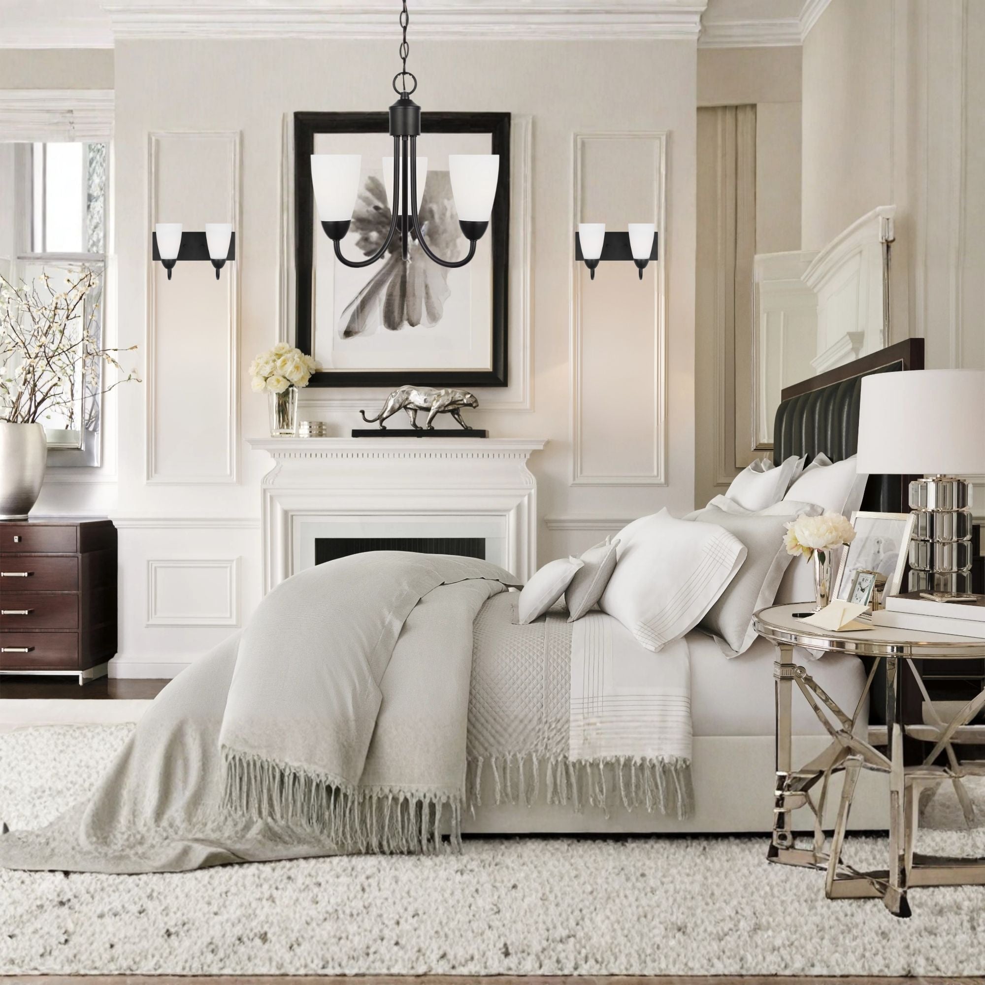 Seville 22" 2-Light LED Bathroom Vanity, Midnight Black Finish