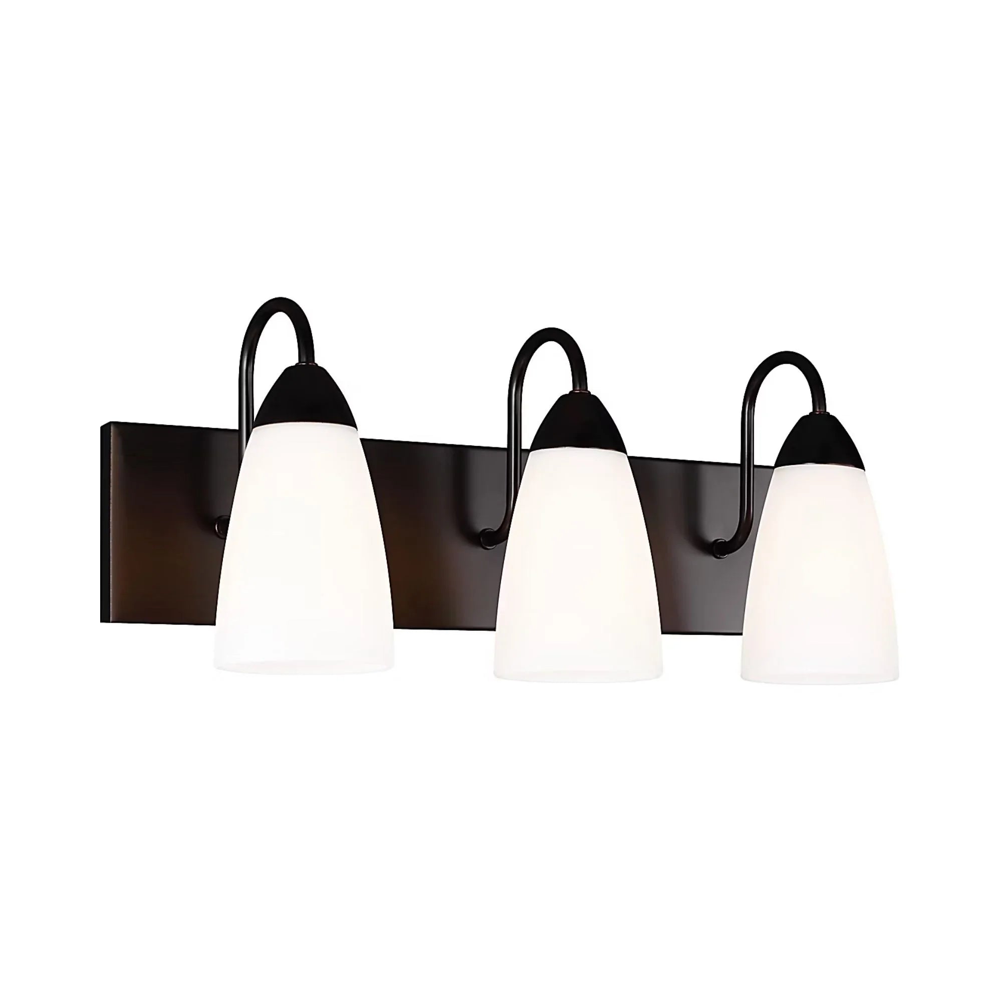 Seville 21" 3-Light LED Bathroom Vanity, Bronze Finish