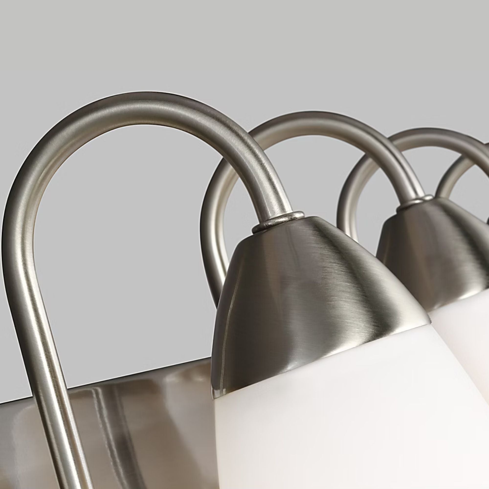 Seville 28" 4-Light LED Bathroom Vanity, Brushed Nickel Finish