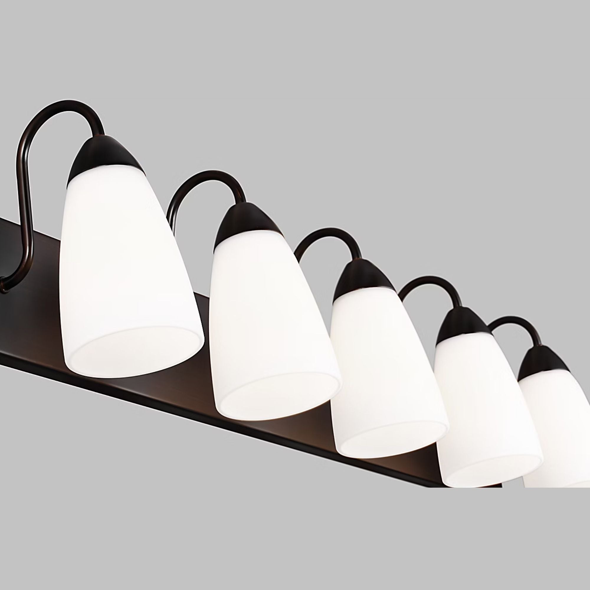 Seville 36" 5-Light Bathroom Vanity, Bronze Finish