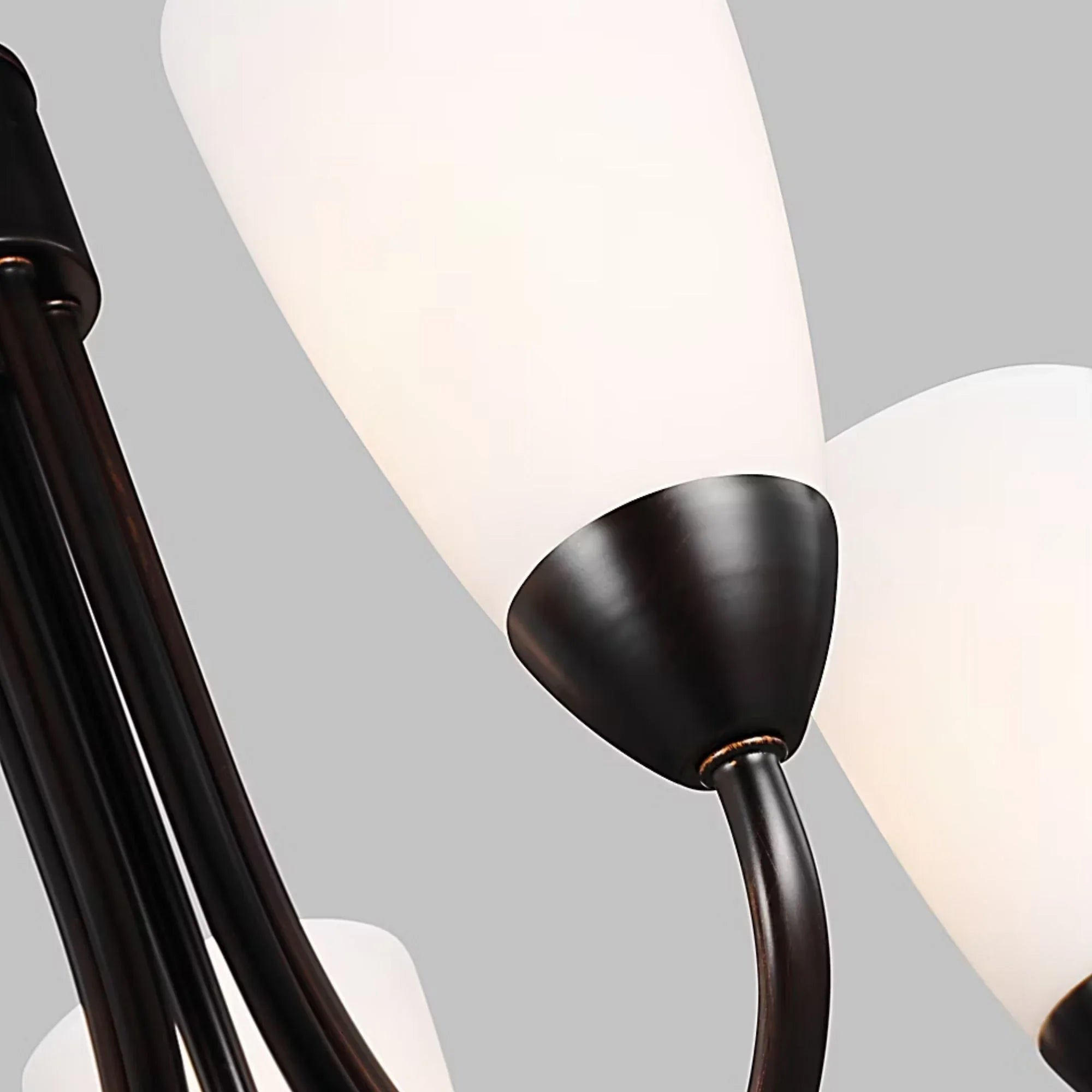 Seville 21" 5-Light LED Chandelier, Bronze Finish