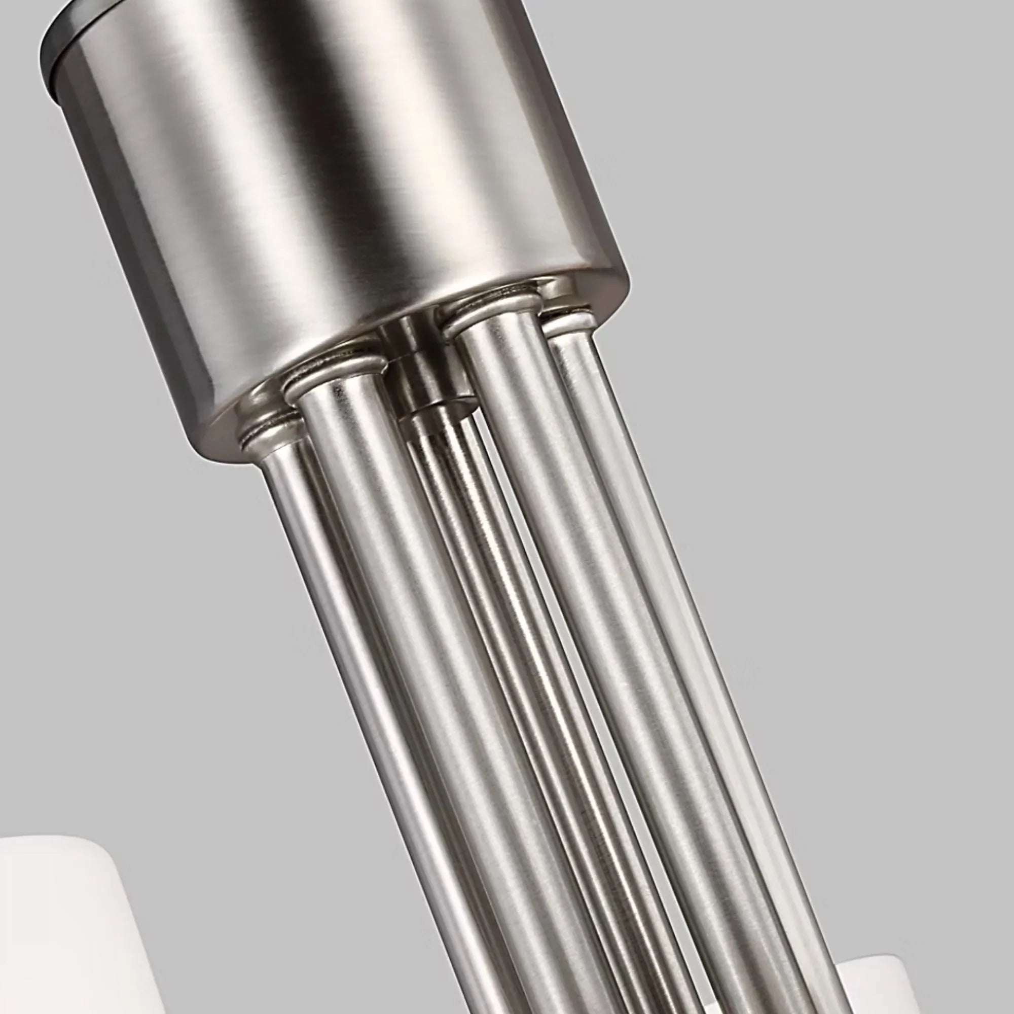 Seville 21" 5-Light LED Chandelier, Brushed Nickel Finish