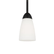Seville 4" Mini Pendant, Midnight Black Finish