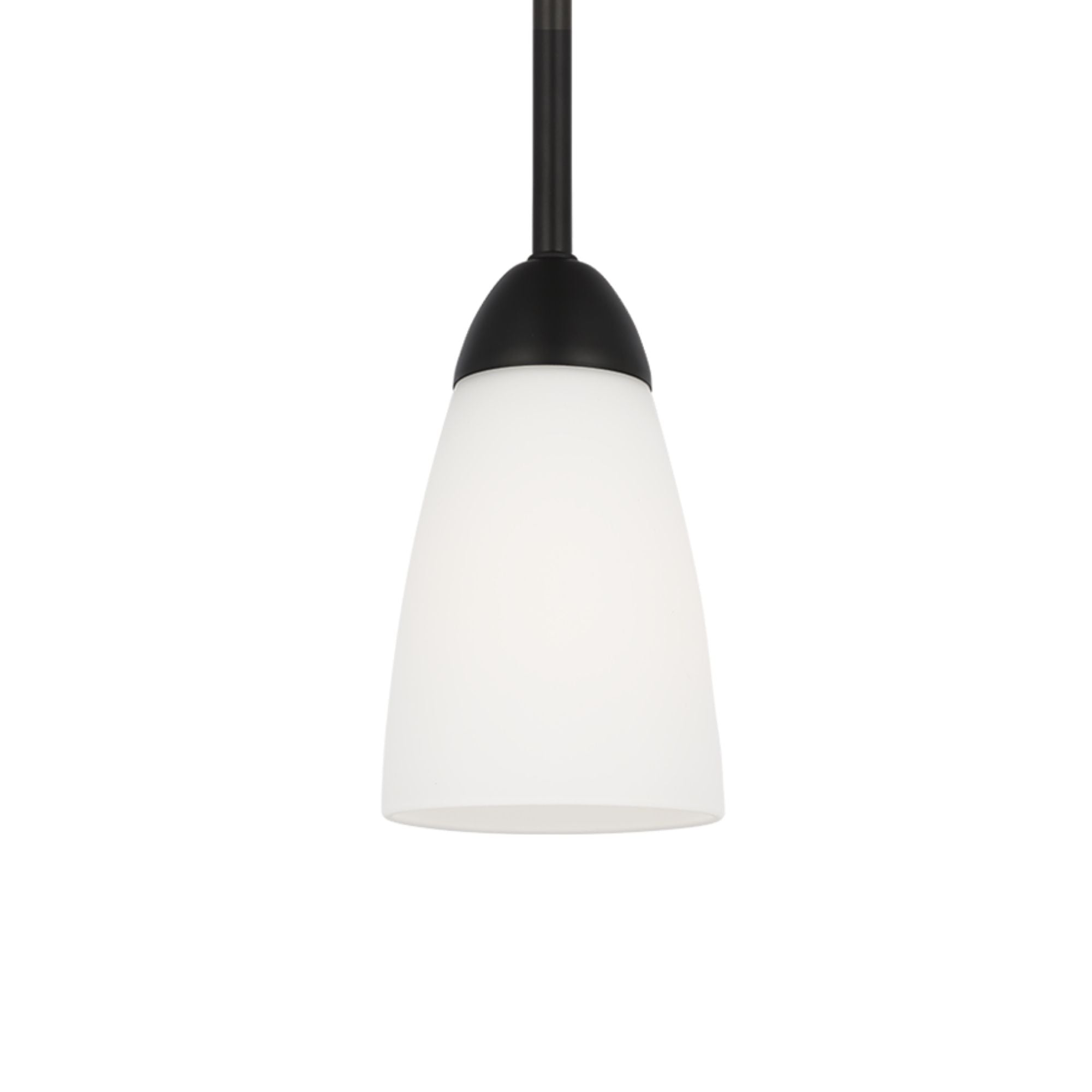Seville 4" Mini Pendant, Midnight Black Finish