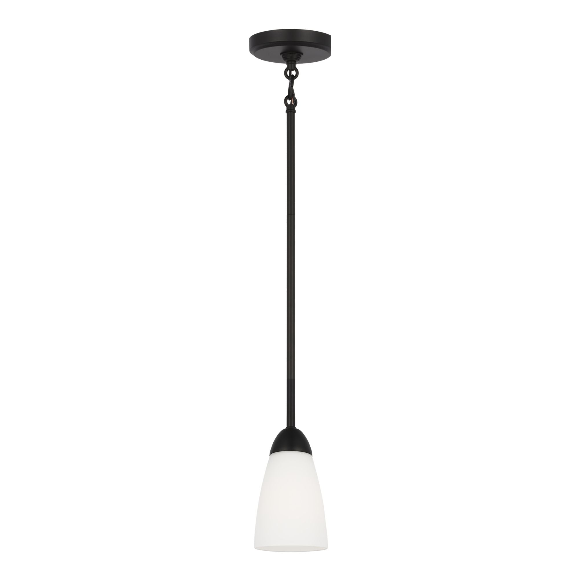 Seville 4" Mini Pendant, Midnight Black Finish