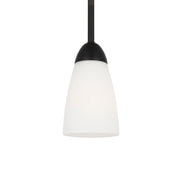 Seville 4" Mini LED Pendant, Midnight Black Finish