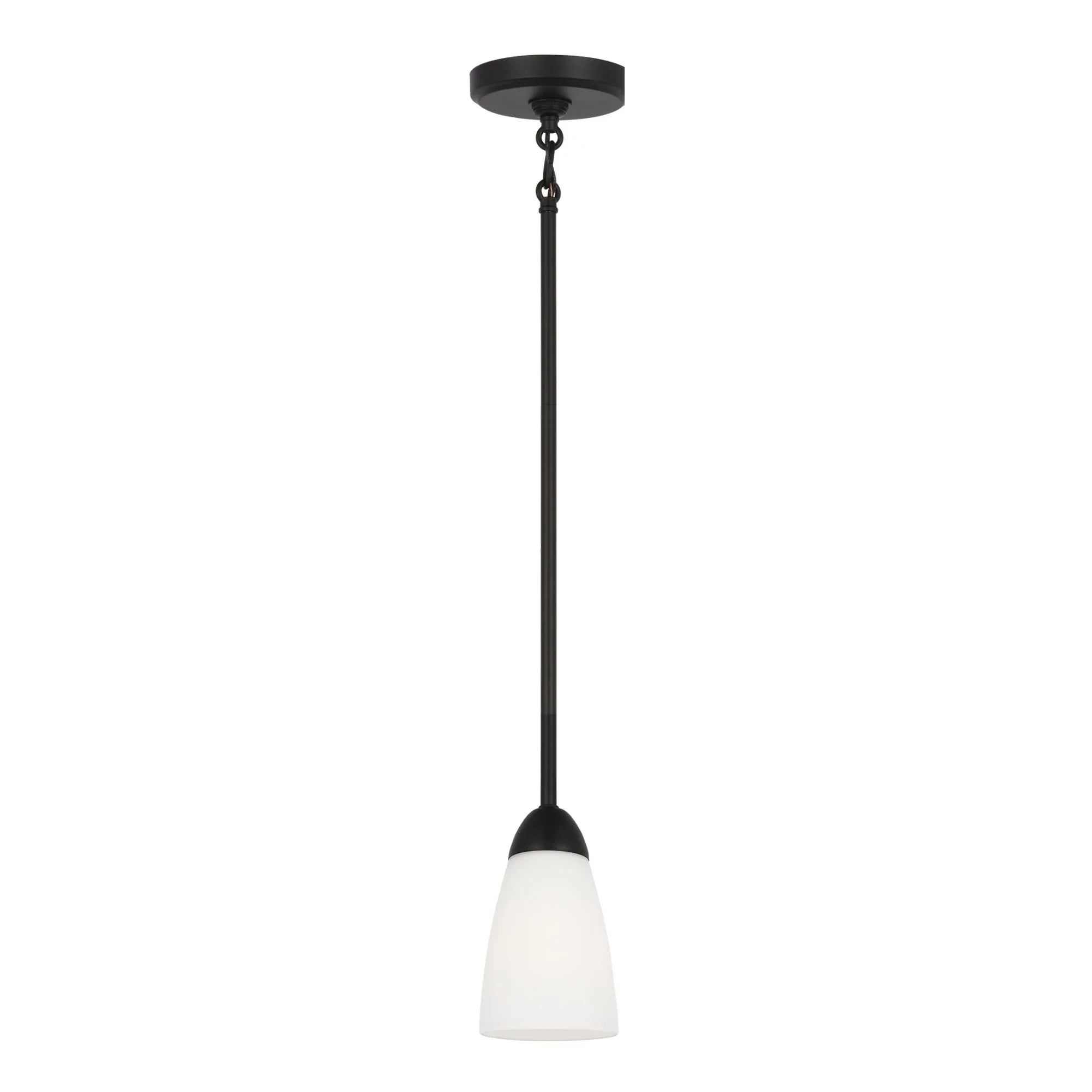 Seville 4" Mini LED Pendant, Midnight Black Finish
