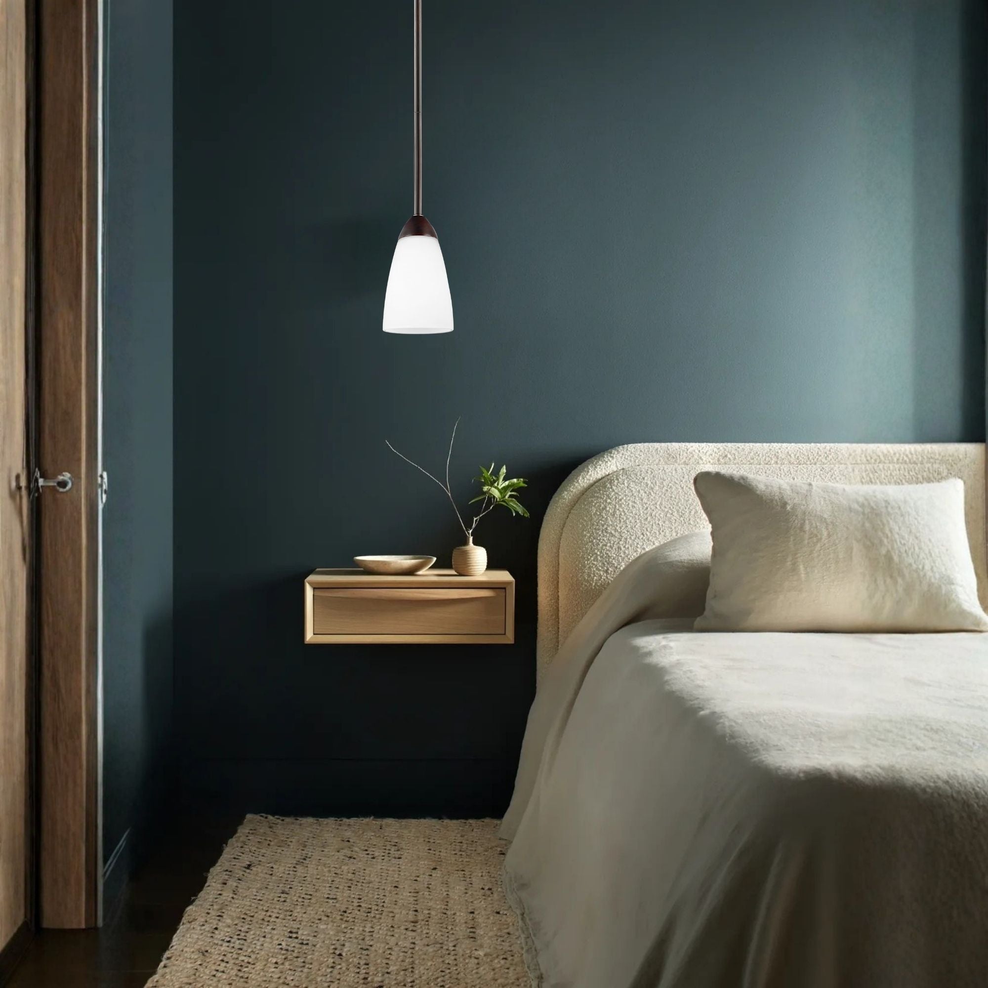 Seville 4" Mini LED Pendant, Bronze Finish