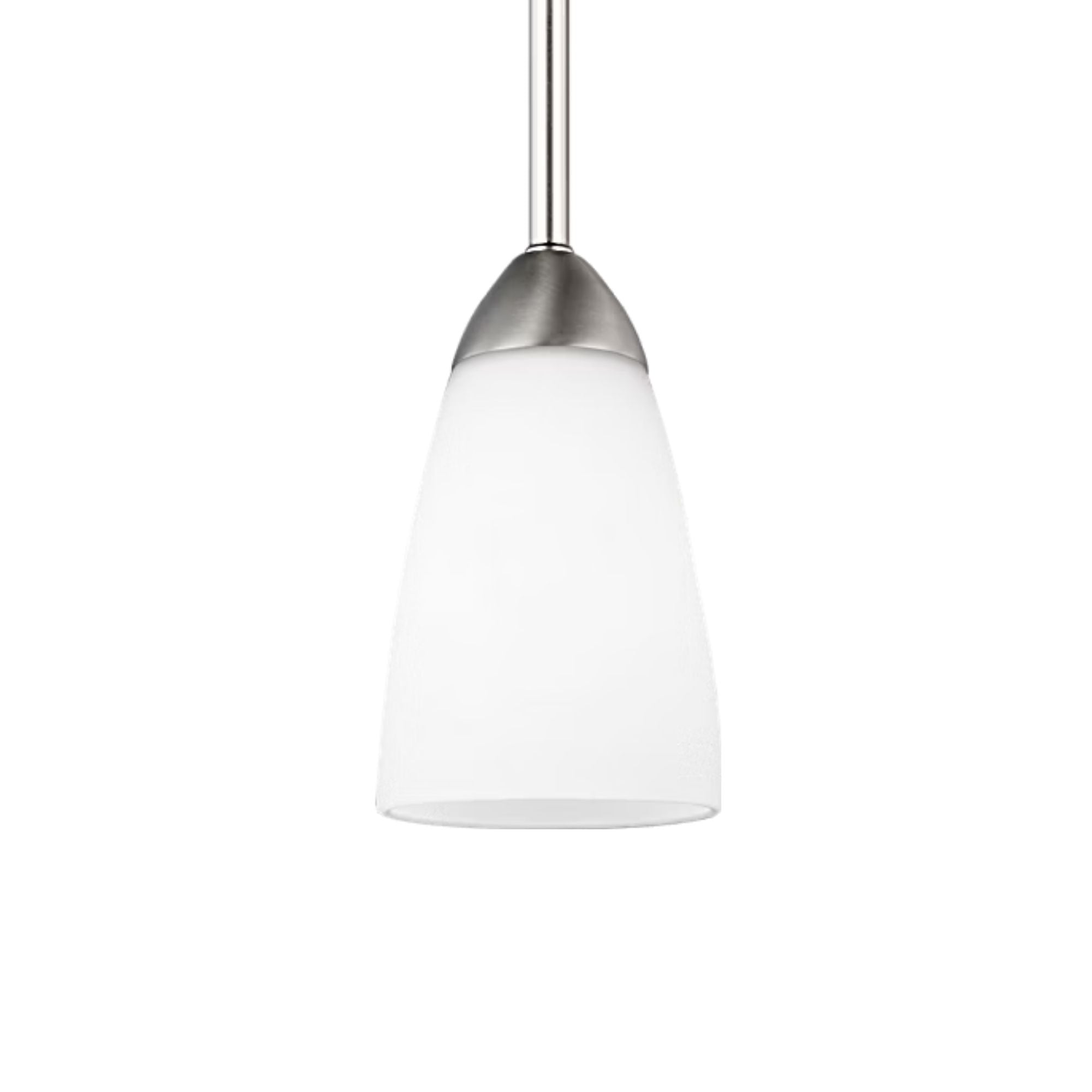 Seville 4" Mini LED Pendant, Brushed Nickel Finish