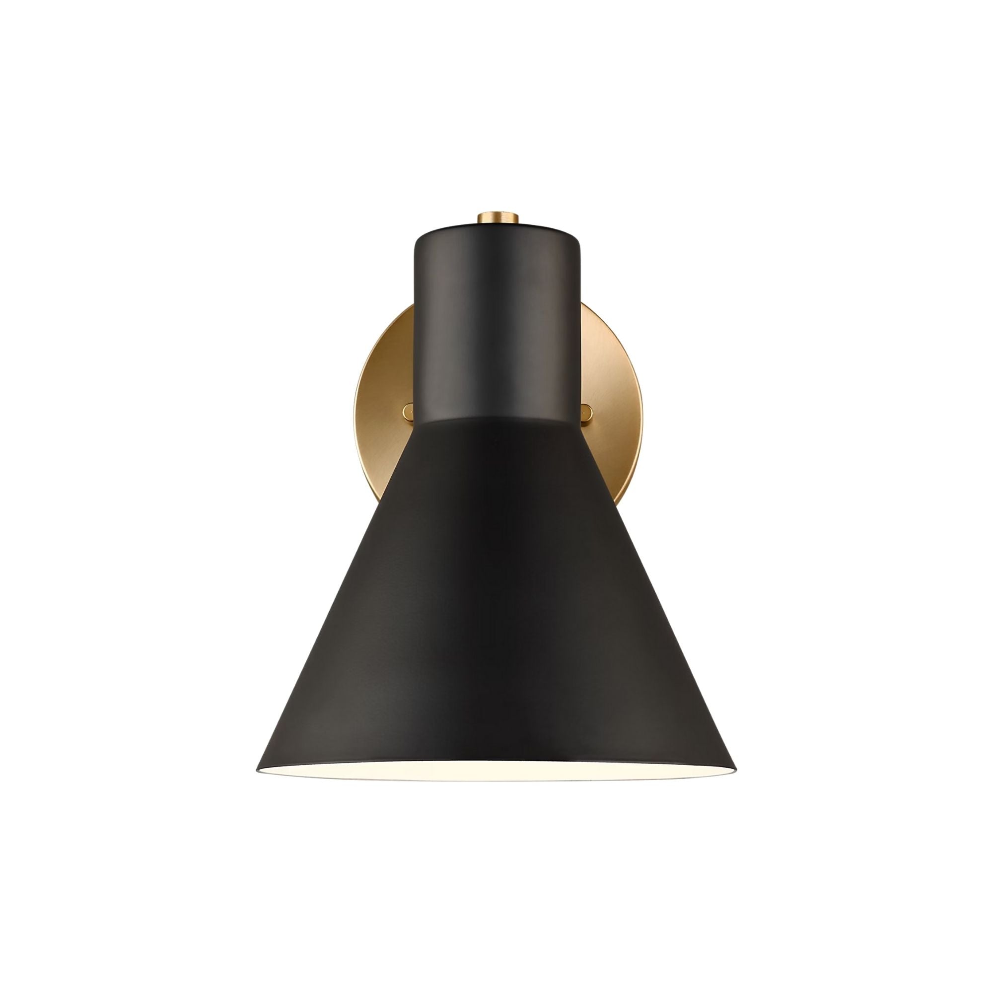 Towner 8" Bath Sconce, Satin Brass Finish